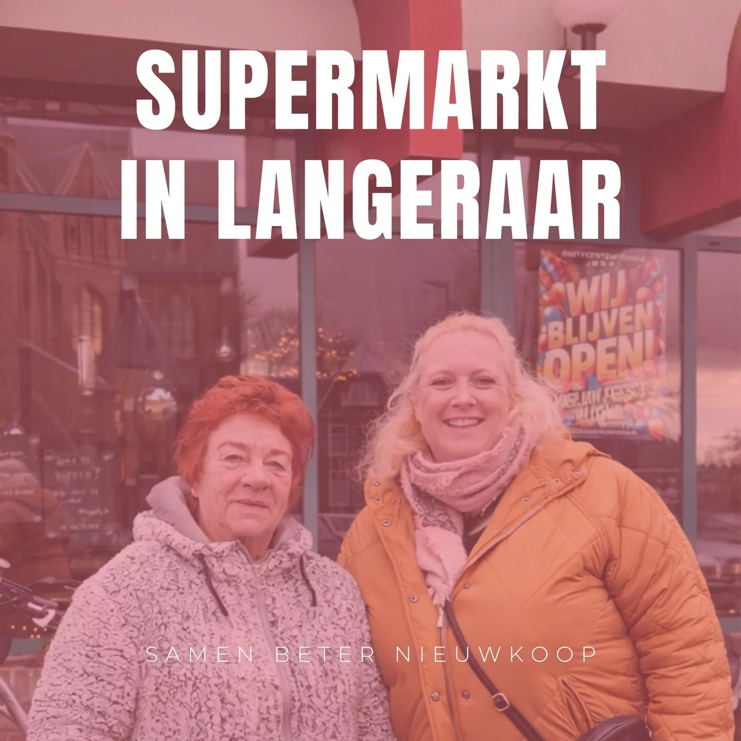 &bull; SUPERMARKT IN LANGERAAR &bull; 

De wens voor een supermarkt in Langeraar blijft

Er is de afgelopen tijd met enorme inzet gewerkt door initiatiefnemers, ondernemers en de gemeente om een supermarkt in Langeraar mogelijk te maken. Alles is ond