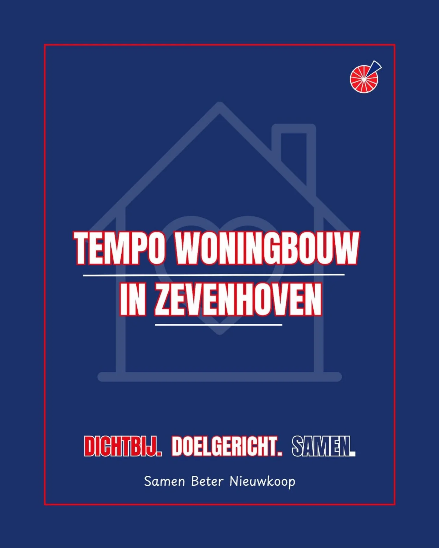 𝗧𝗲𝗺𝗽𝗼 𝘄𝗼𝗻𝗶𝗻𝗴𝗯𝗼𝘂𝘄 𝗶𝗻 𝗭𝗲𝘃𝗲𝗻𝗵𝗼𝘃𝗲𝗻

Meer tempo in de woningbouw in Zevenhoven. Want wonen en voorzieningen horen bij elkaar. Samen Beter Nieuwkoop zet zich in voor sneller bouwen, met oog voor sport, winkels, horeca en plekken 