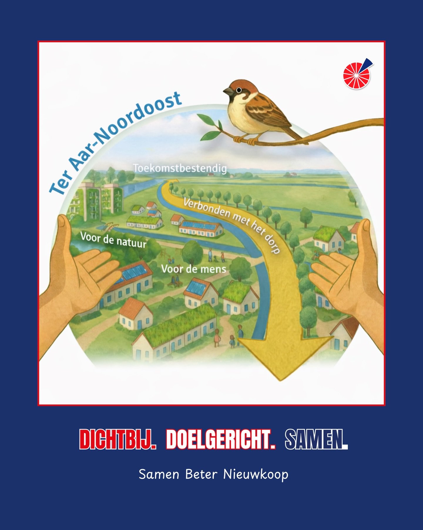 𝗚𝗼𝗲𝗱𝗲 𝘀𝘁𝗮𝗽 𝘃𝗼𝗼𝗿 𝗧𝗲𝗿 𝗔𝗮𝗿 𝗡𝗼𝗼𝗿𝗱𝗼𝗼𝘀𝘁!

🏡  Samen Beter Nieuwkoop is blij met de startnotitie voor de woningbouwlocatie Ter Aar Noordoost. Zo worden eindelijk de eerste stappen gezet richting nieuwe woningen voor onze inwoners