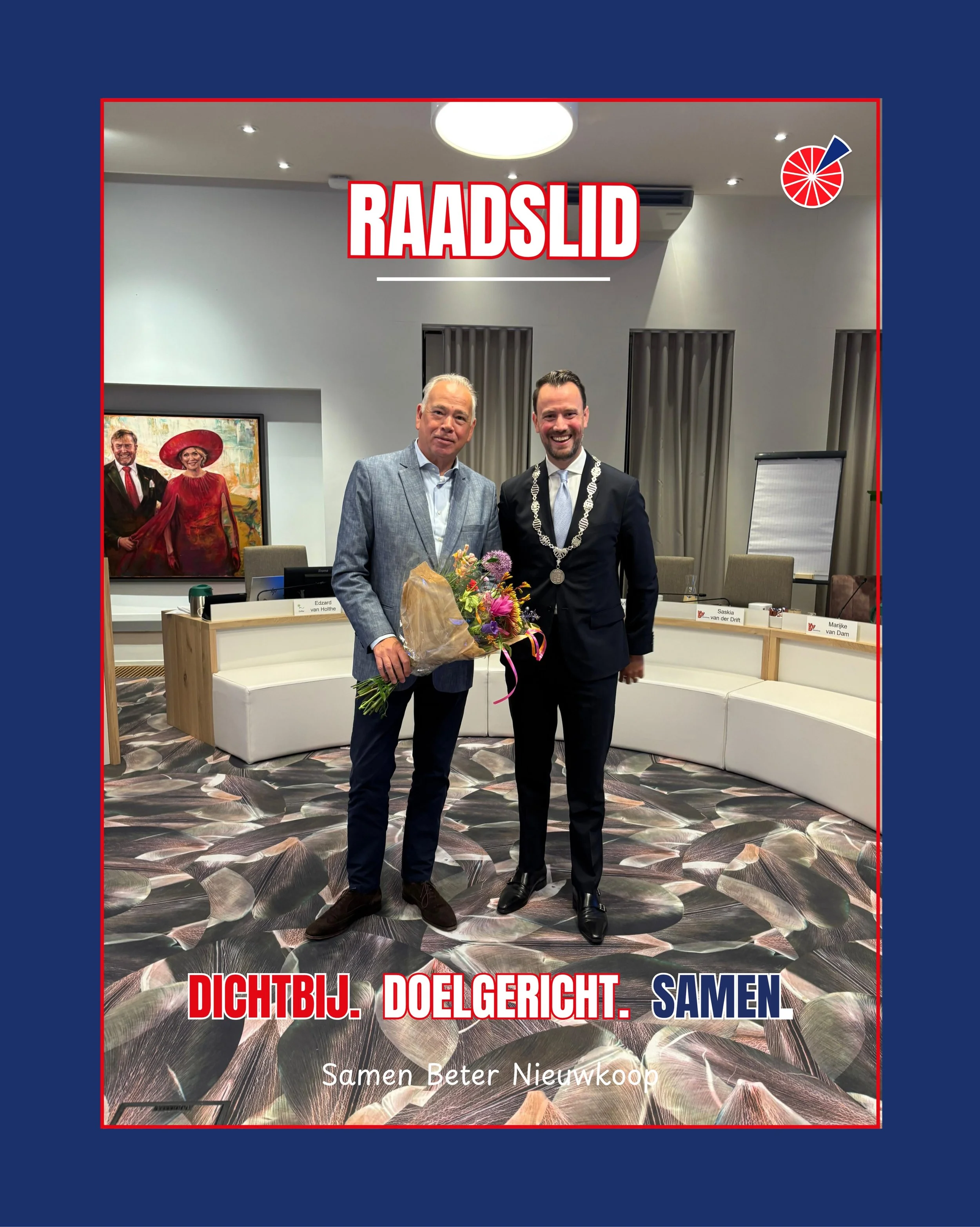 🎉 Welkom in de raad, @everthhenrotte 

Met zijn ervaring in de gemeentepolitiek &eacute;n zijn frisse blik op onze dorpen is Evert een sterke aanvulling voor Samen Beter Nieuwkoop. Vanuit Noorden zet hij zich vol energie in voor inwoners, vereniging