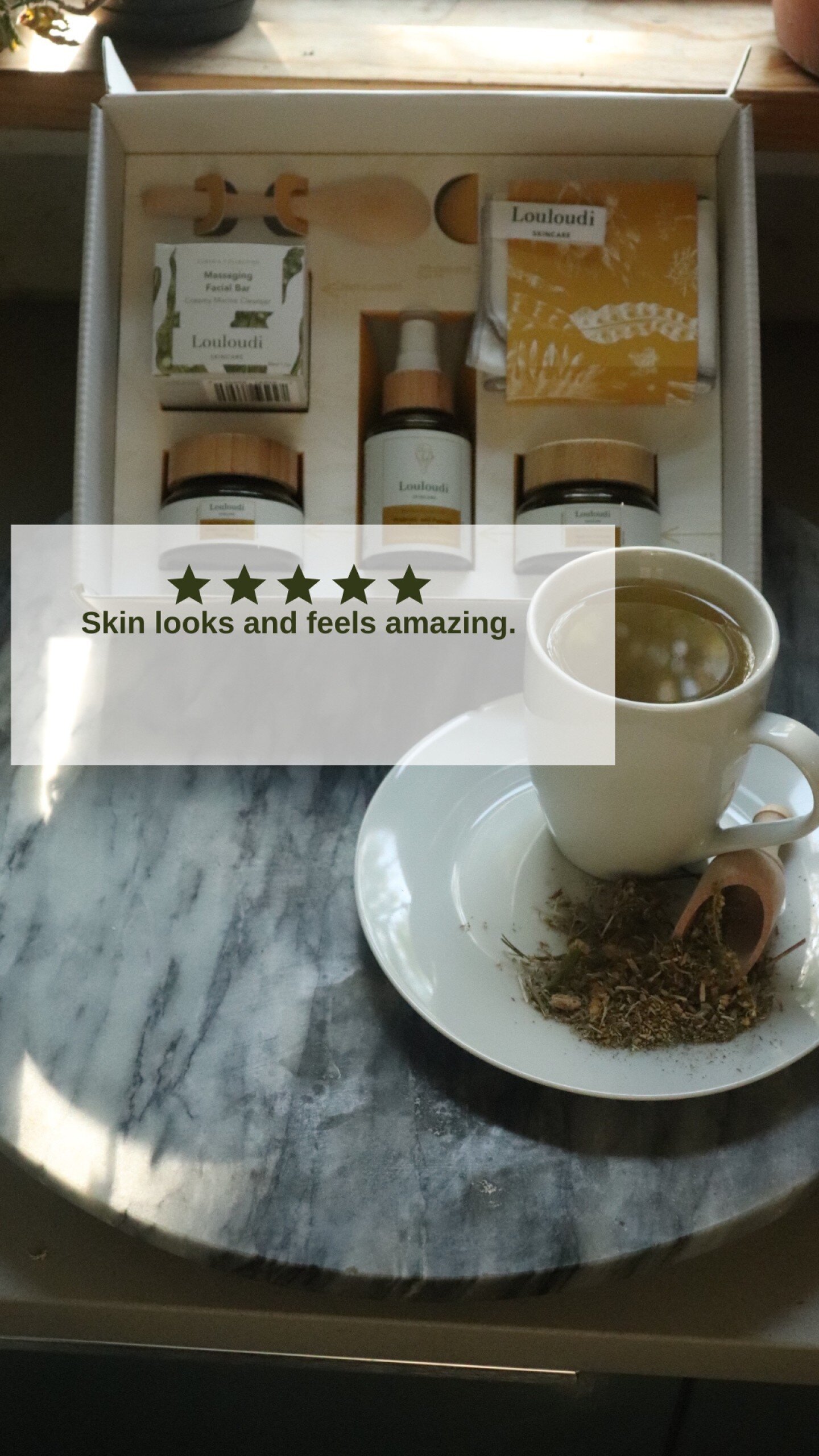 Our customers love The Eurybia Experience, the full monty 4-step kit for balanced, healthy skin.

Tap to Buy