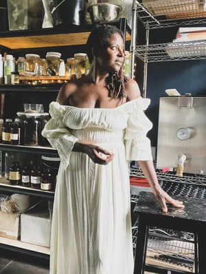 CanDace Johnson, founder of Louloudi Skincare & Apothecary
