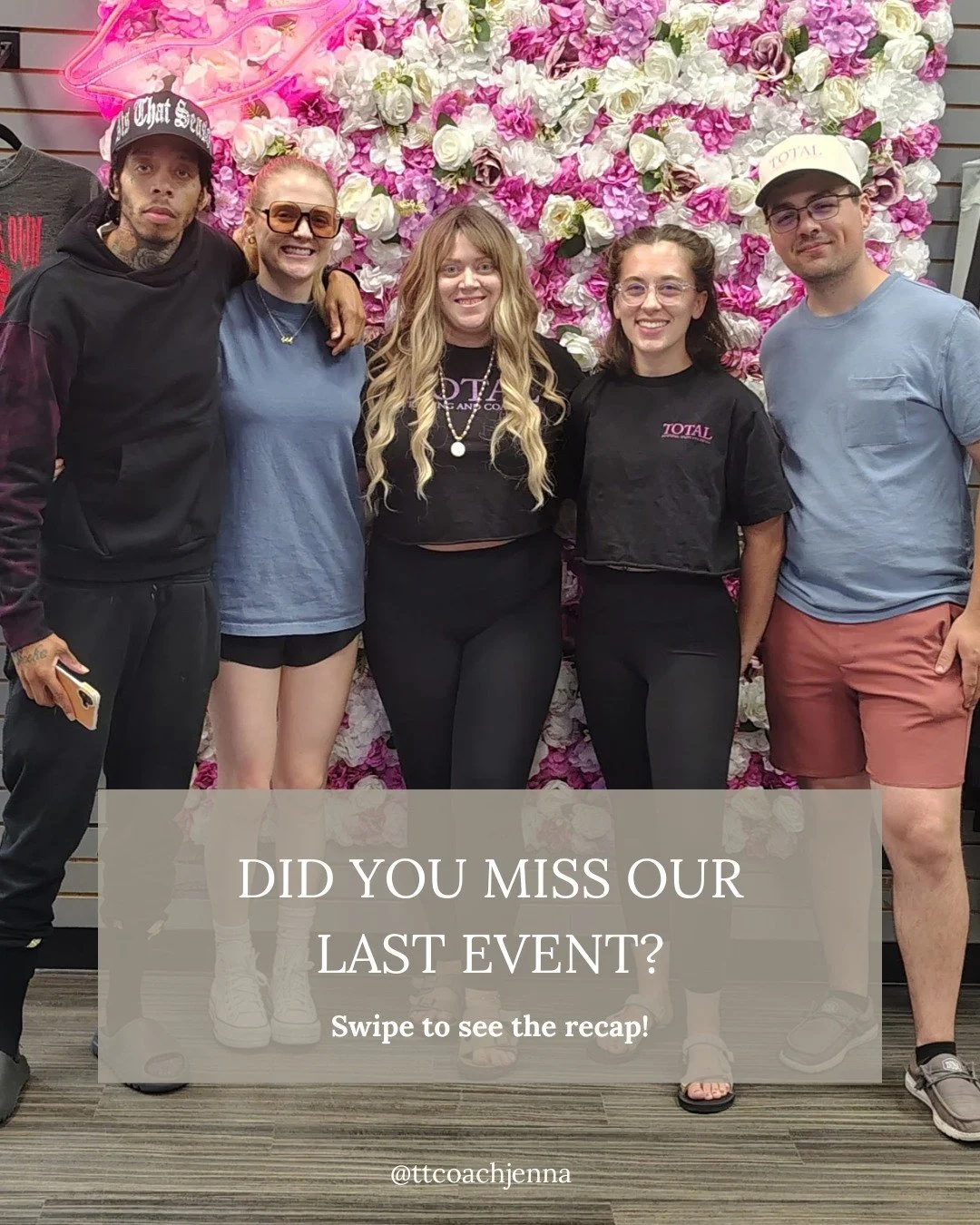 Thank you to everyone who attended last weekends event!
We had so much fun working out, stretching out, and hanging out with all of you!

If you missed us then Don't worry! stop into the@holdyourownbrand store to grab our exclusive collab merch while