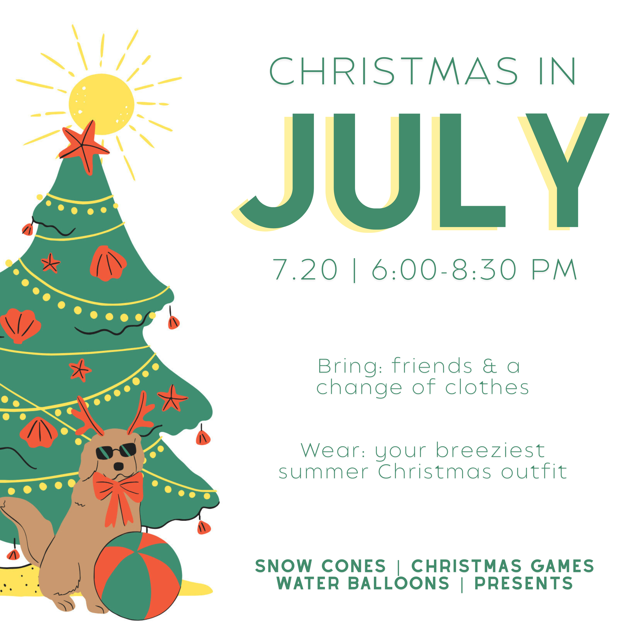 Youth: Christmas in July