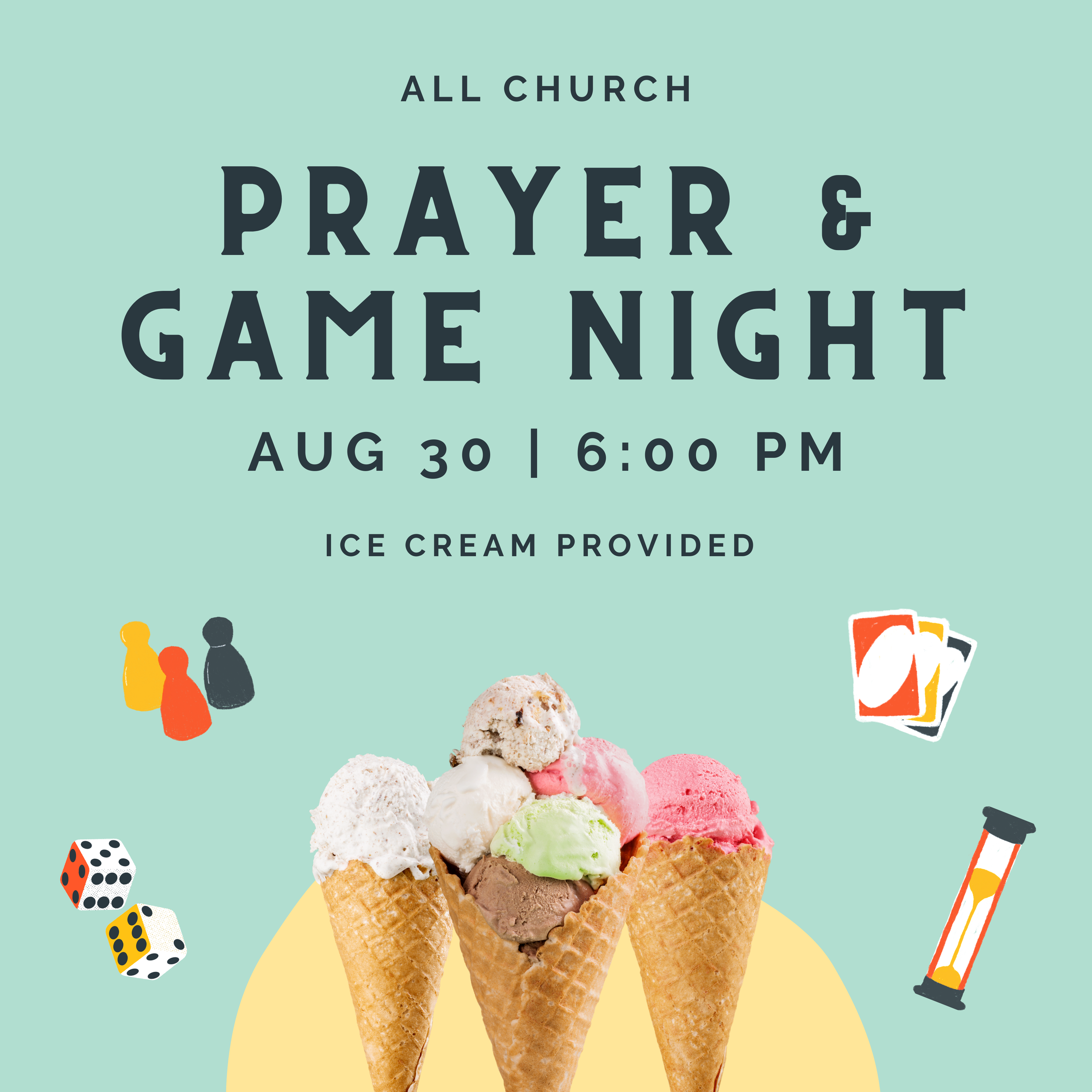 All-Church Prayer & Game Night