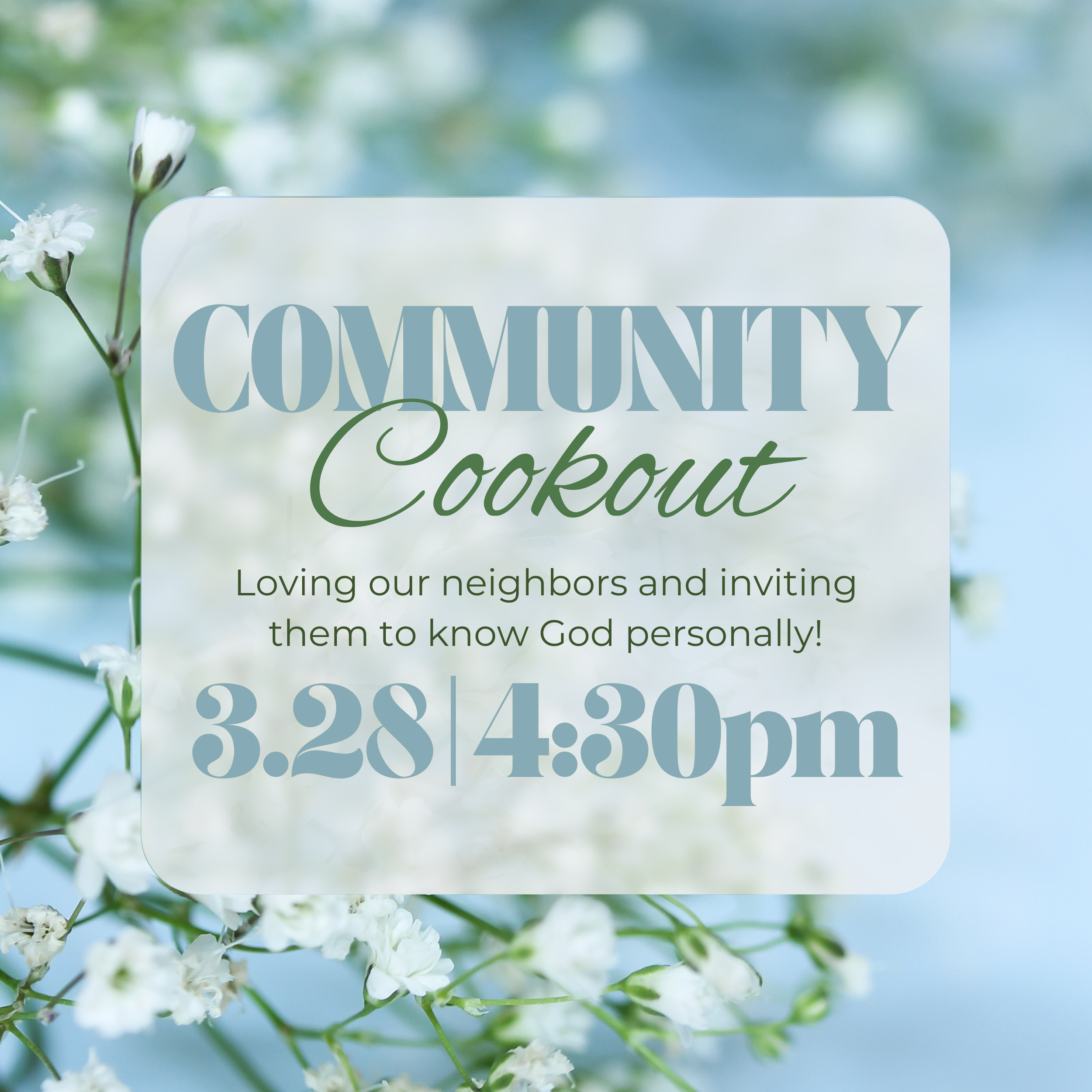 Community Cookout