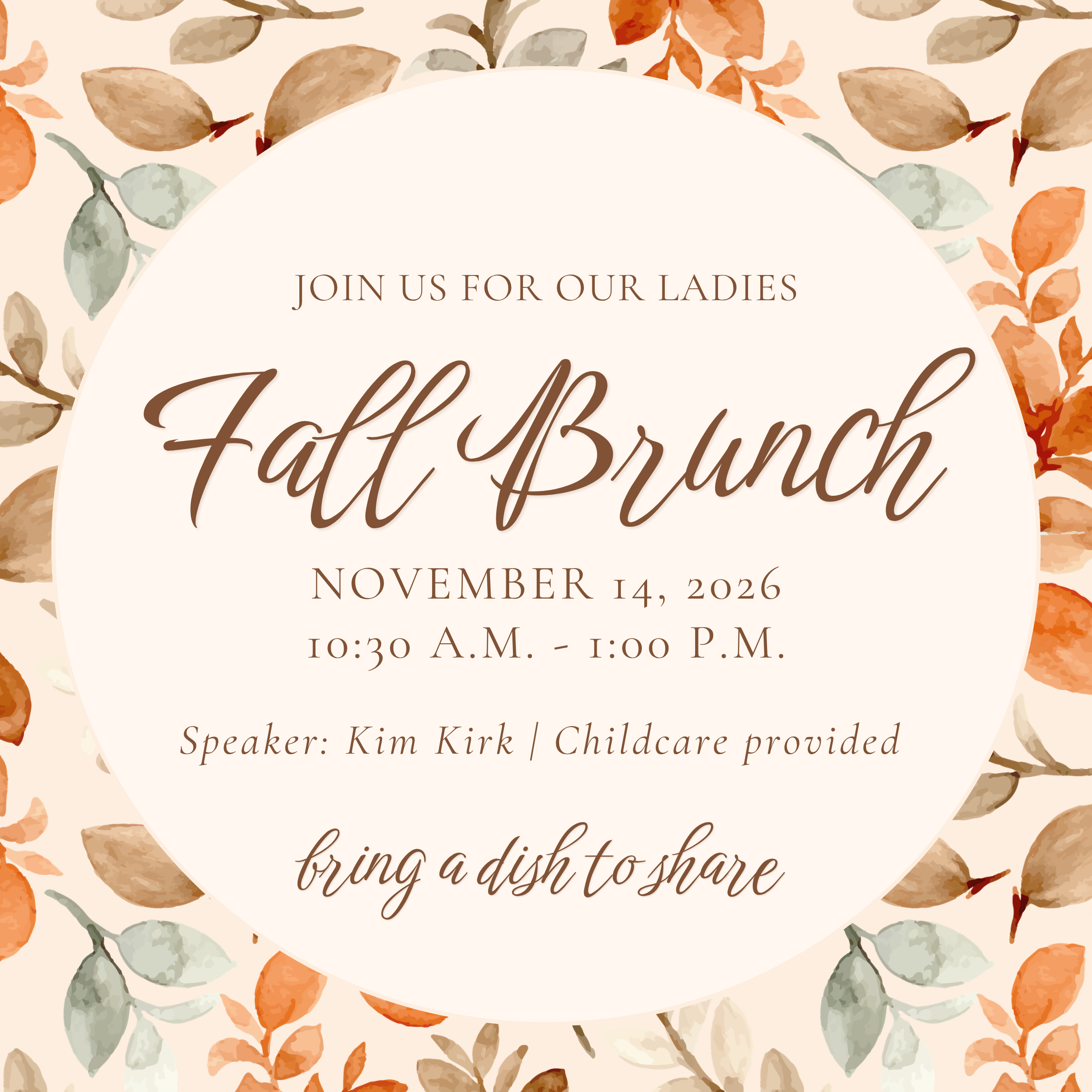 Ladies Fall Brunch