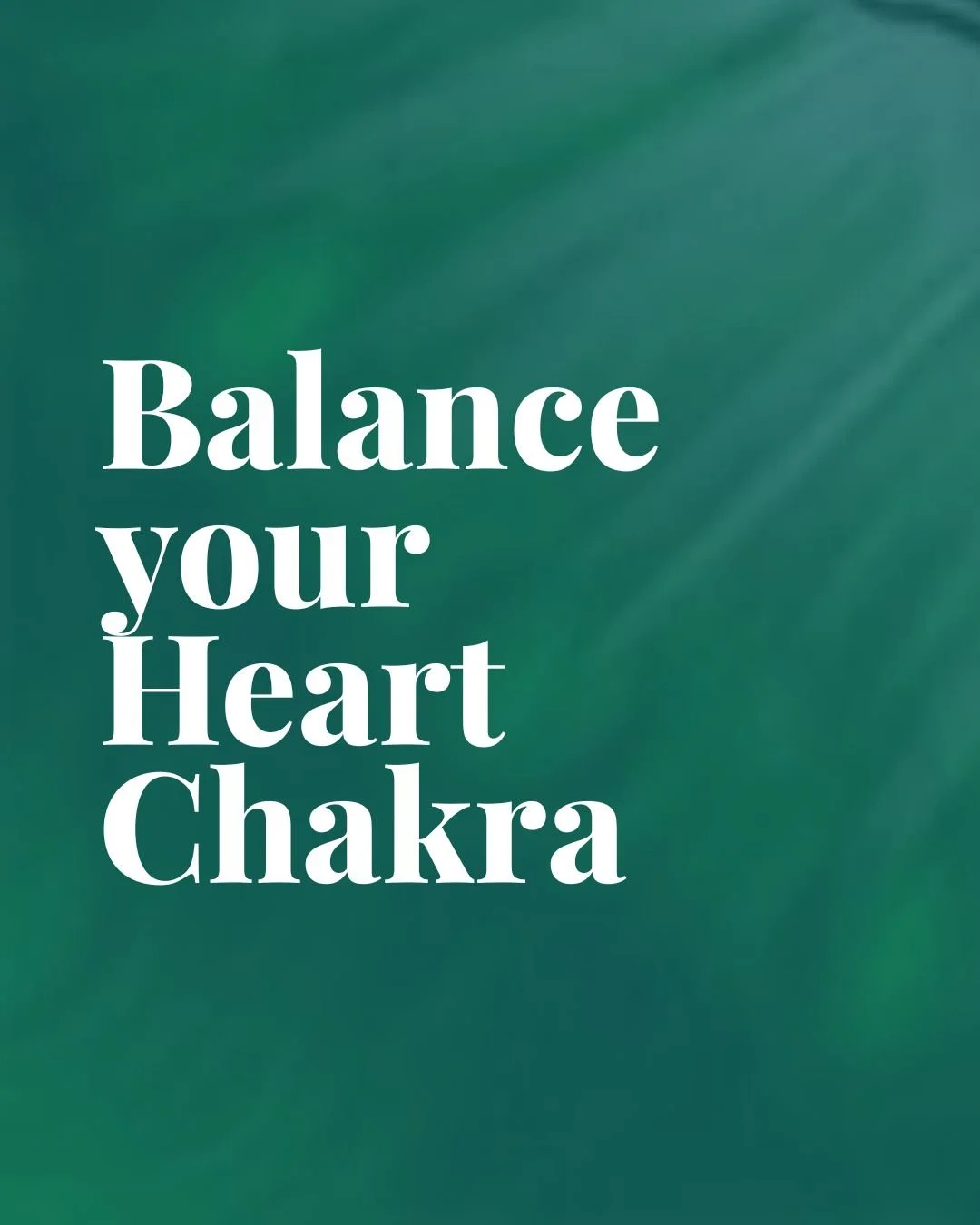 💚 Anahata — the Heart Chakra — is your center of love, compassion, and emotional balance.
When open and balanced, you feel connected, forgiving, and deeply at peace.
When blocked, you may notice feelings of resentment, loneliness, or dis
