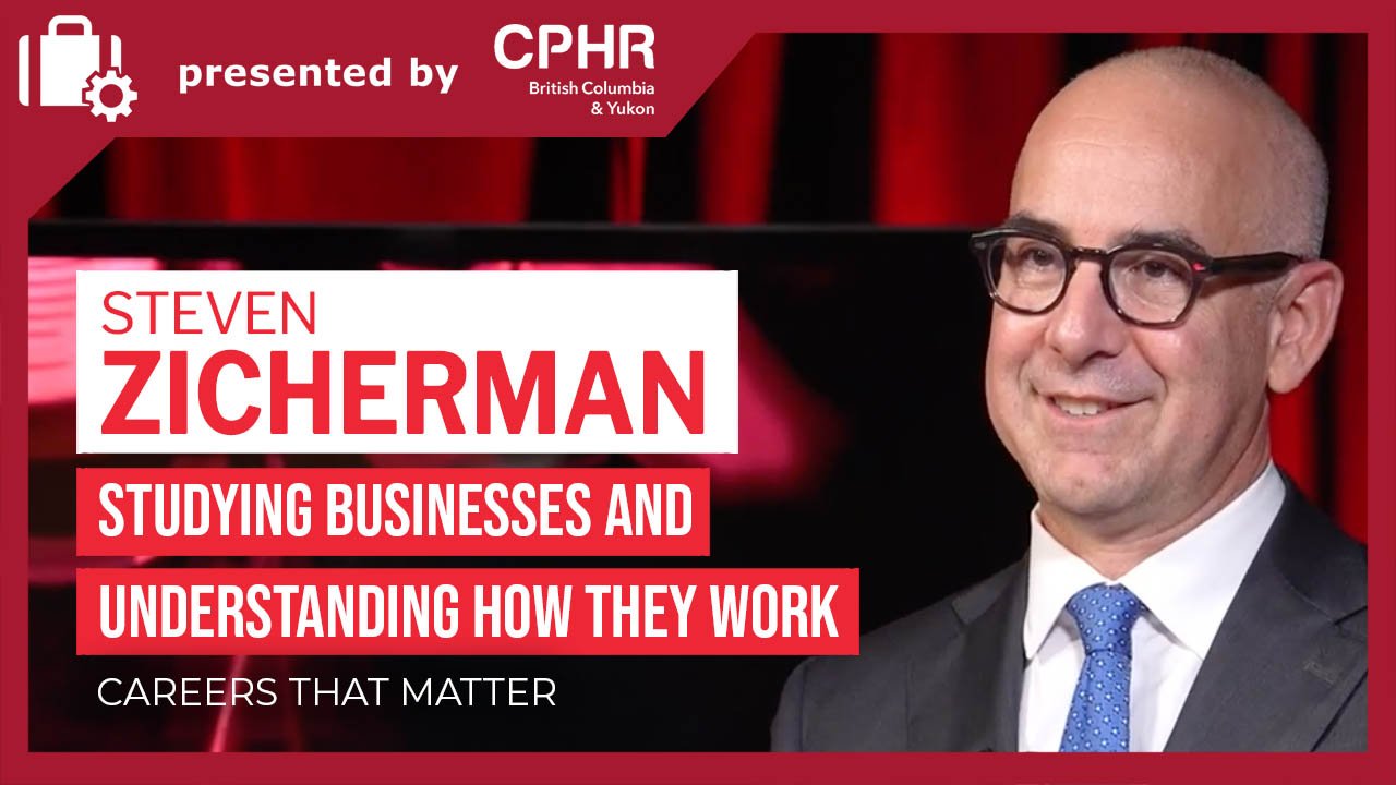 Careers That Matter episode for Steven Zicherman
