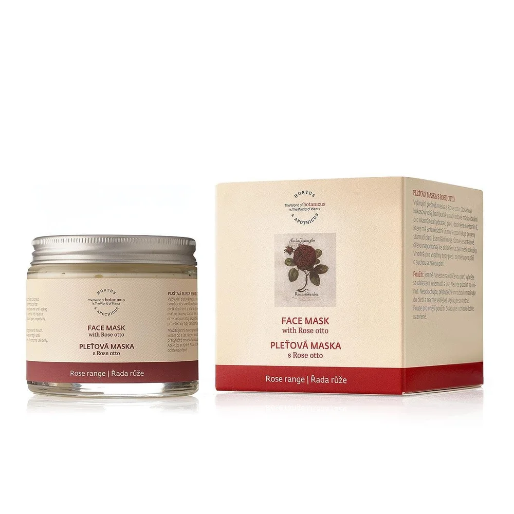 Facial Mask Rose Otto — Botanicus Budapest