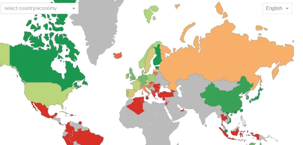 Interactive map shows where students are satisfied with their life