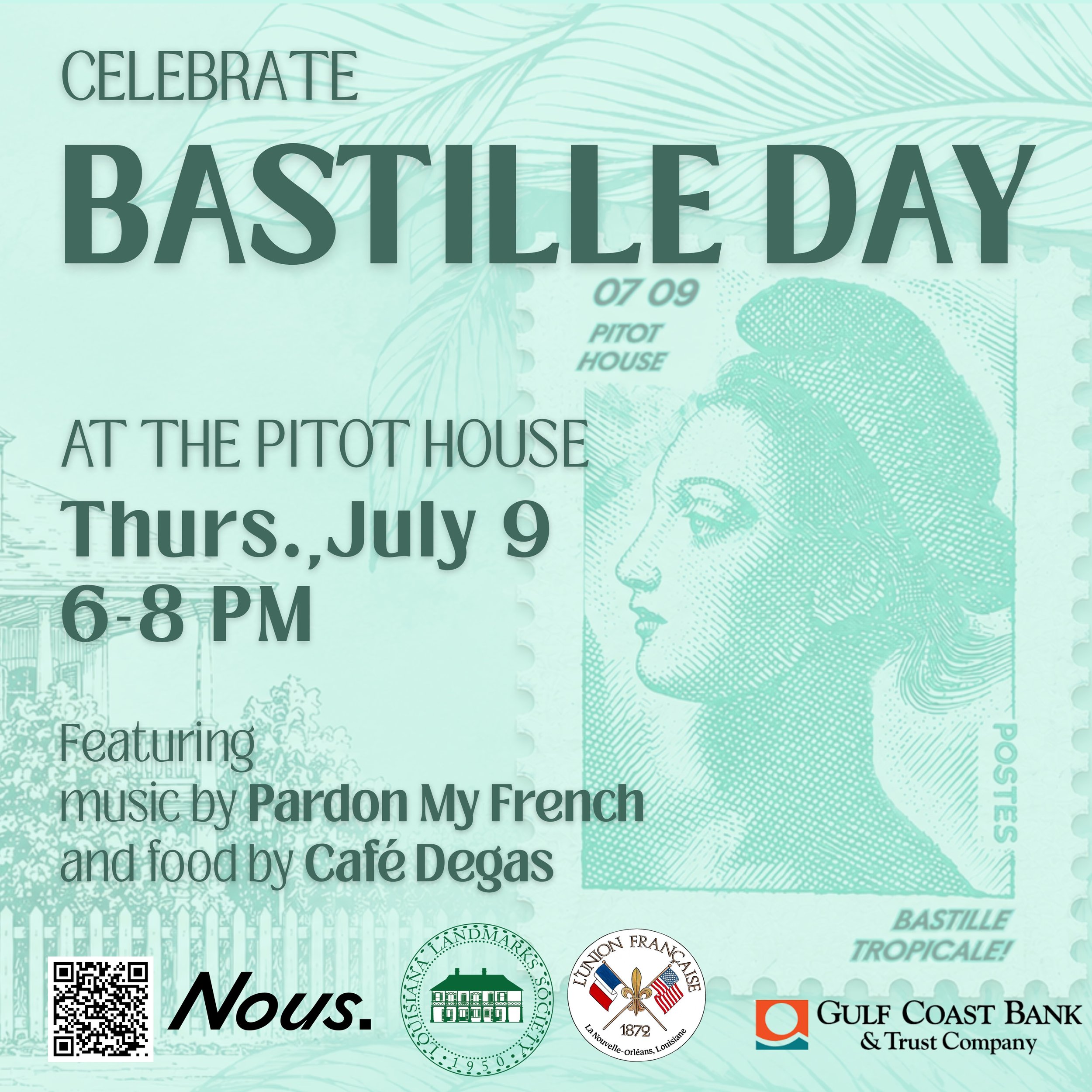 Bastille Day at Pitot House