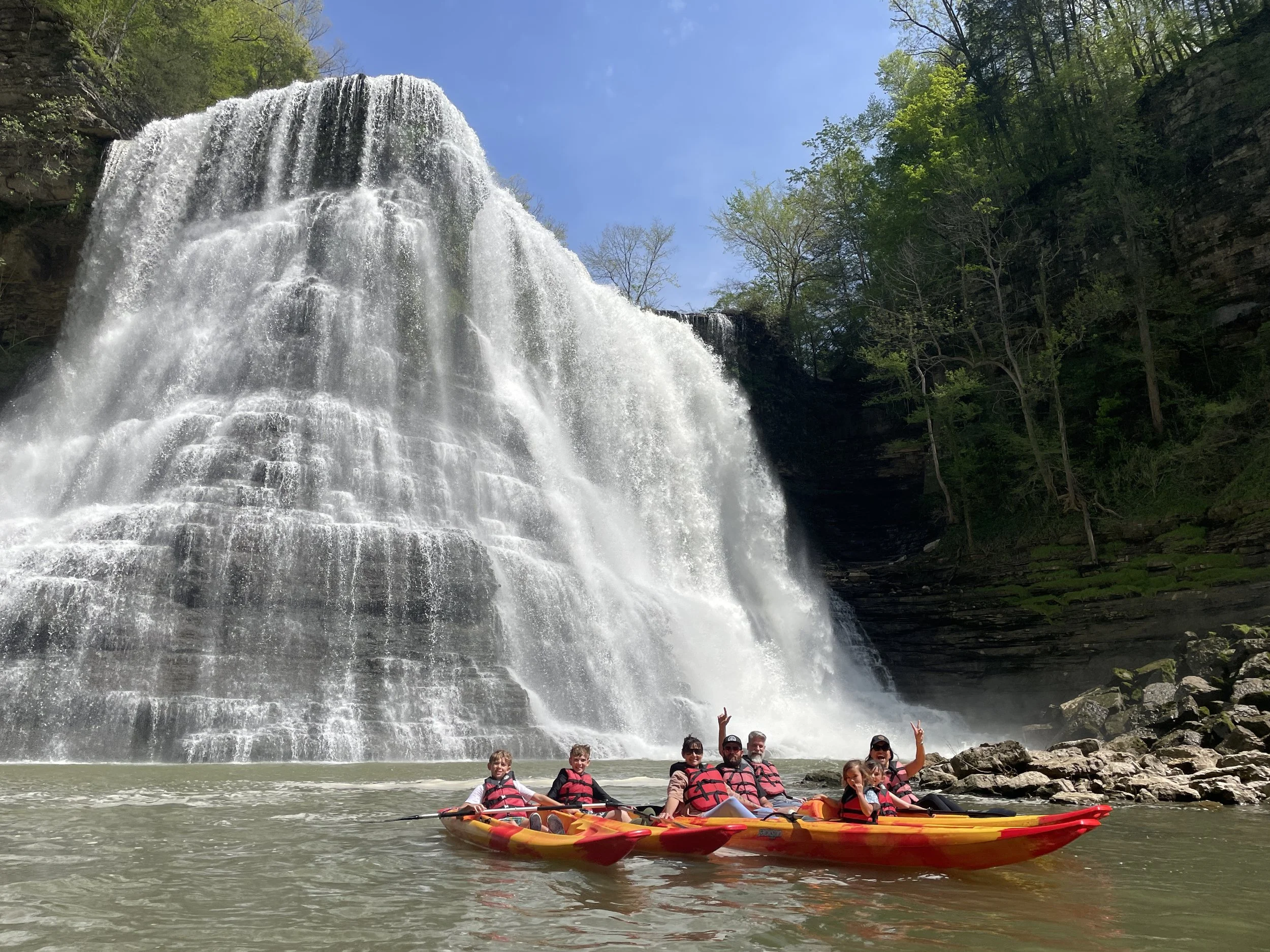 Kayak to Burgess Falls — Cumberland Kayak & Adventure Company