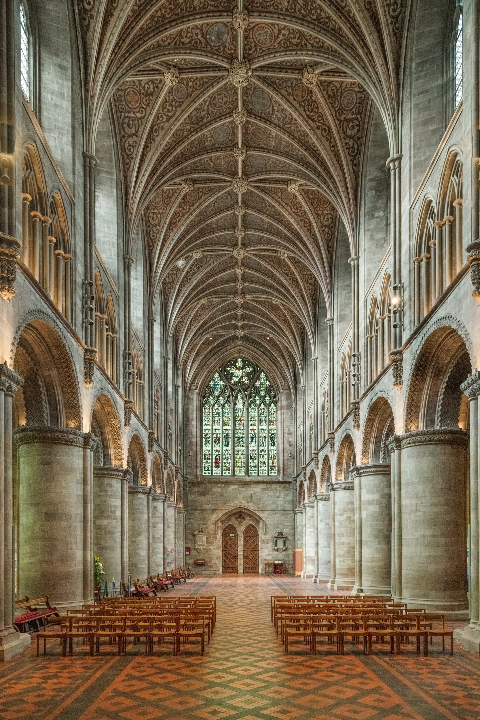 A View of the Nave From the Crossing