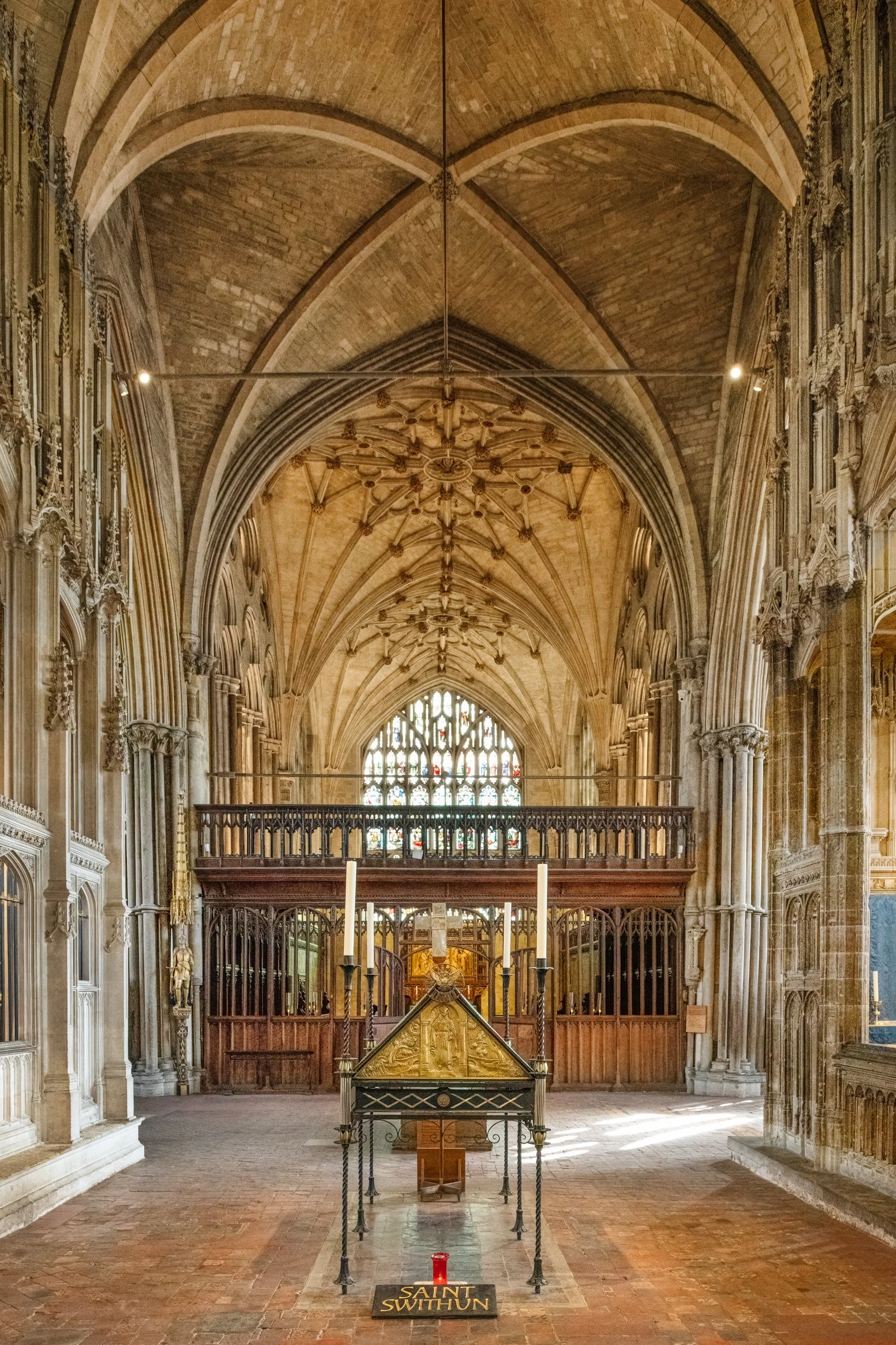 The Shrine of St Swithun.