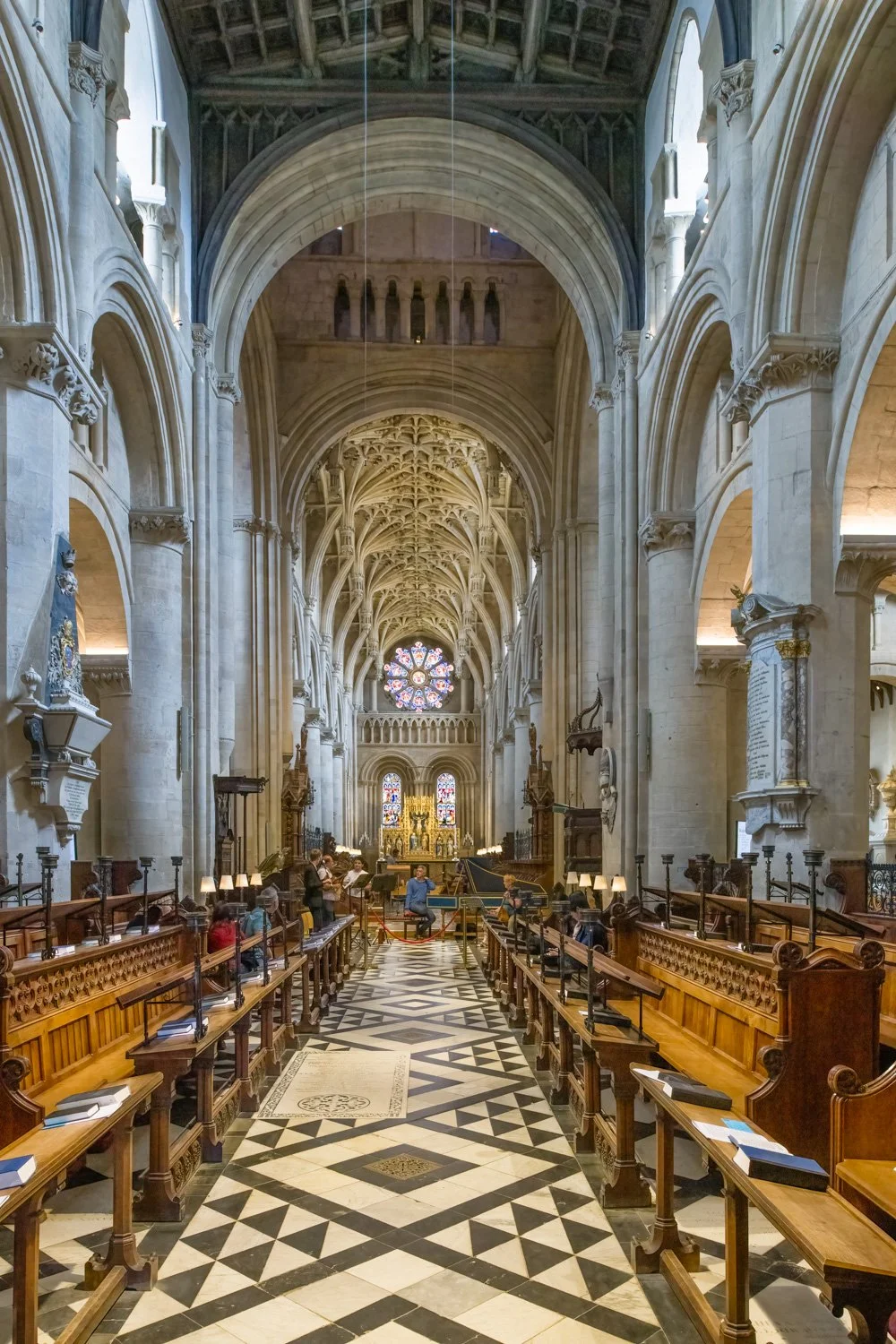 Looking Towards the Entrance.