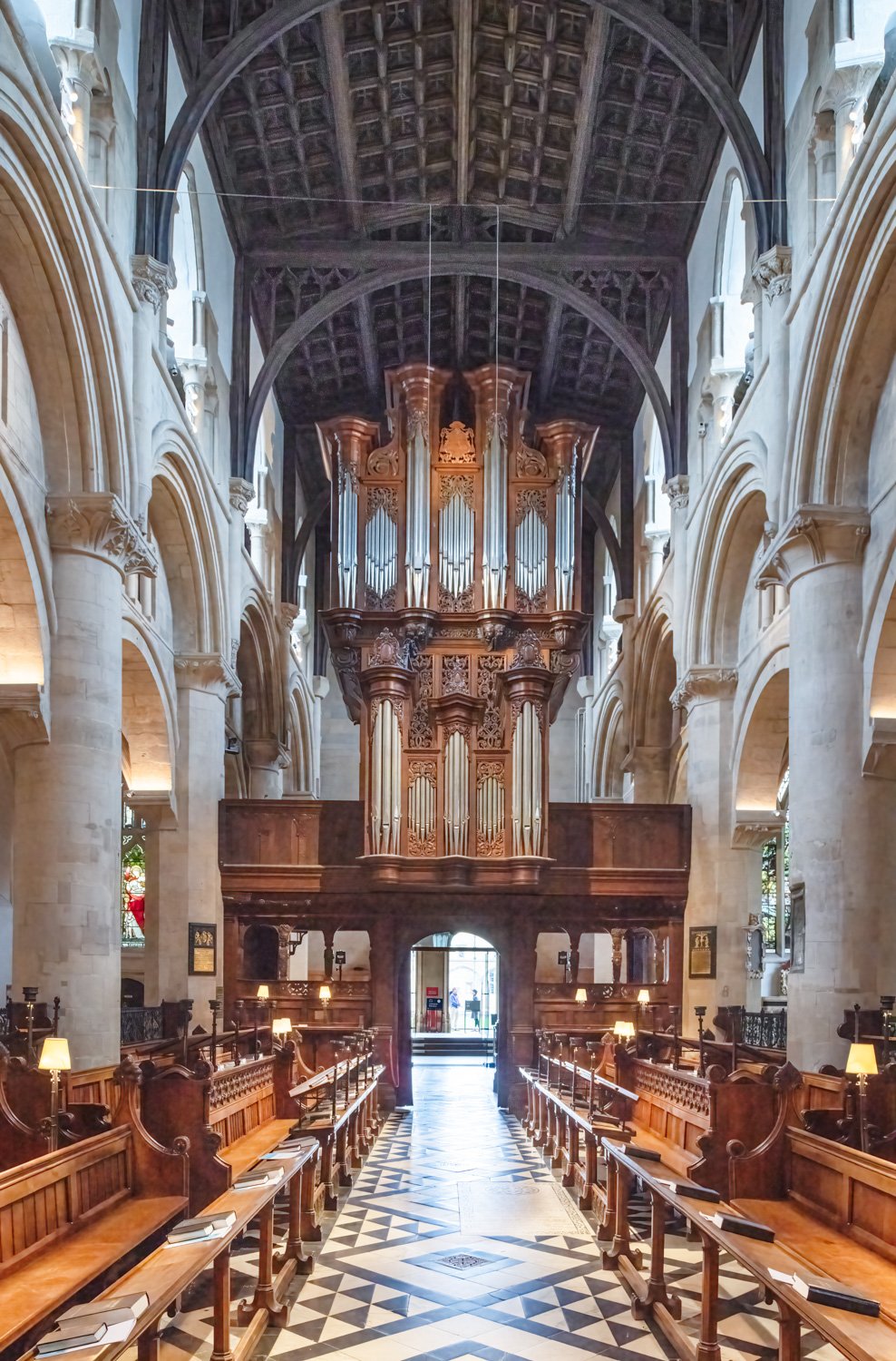 The Organ, Moved to its Present Location in 1884.