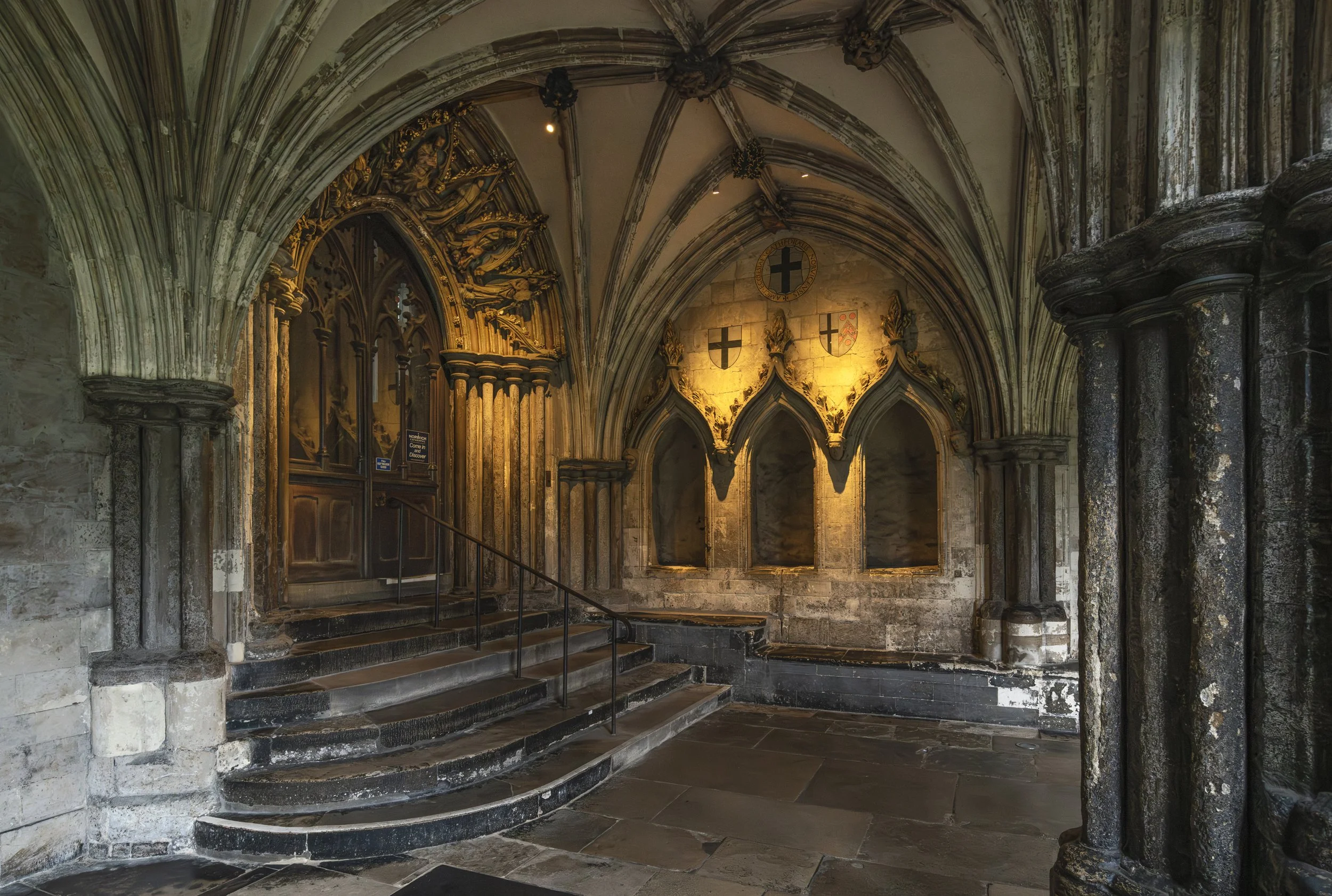 The Cloister and Prior's Door.