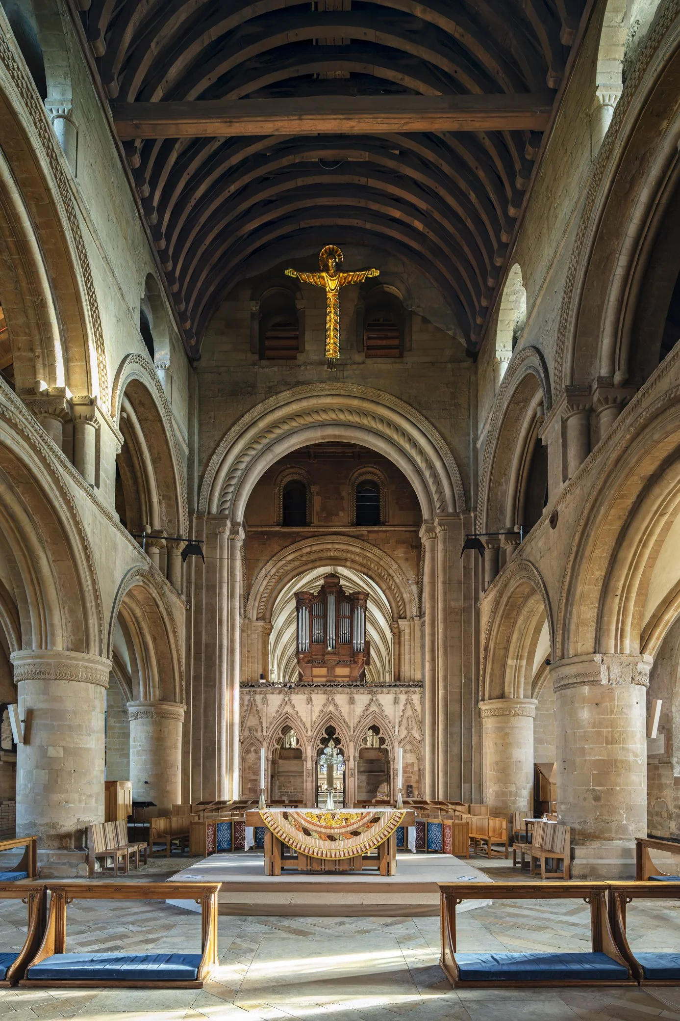 A View From the Nave Towards the Pulpitum.