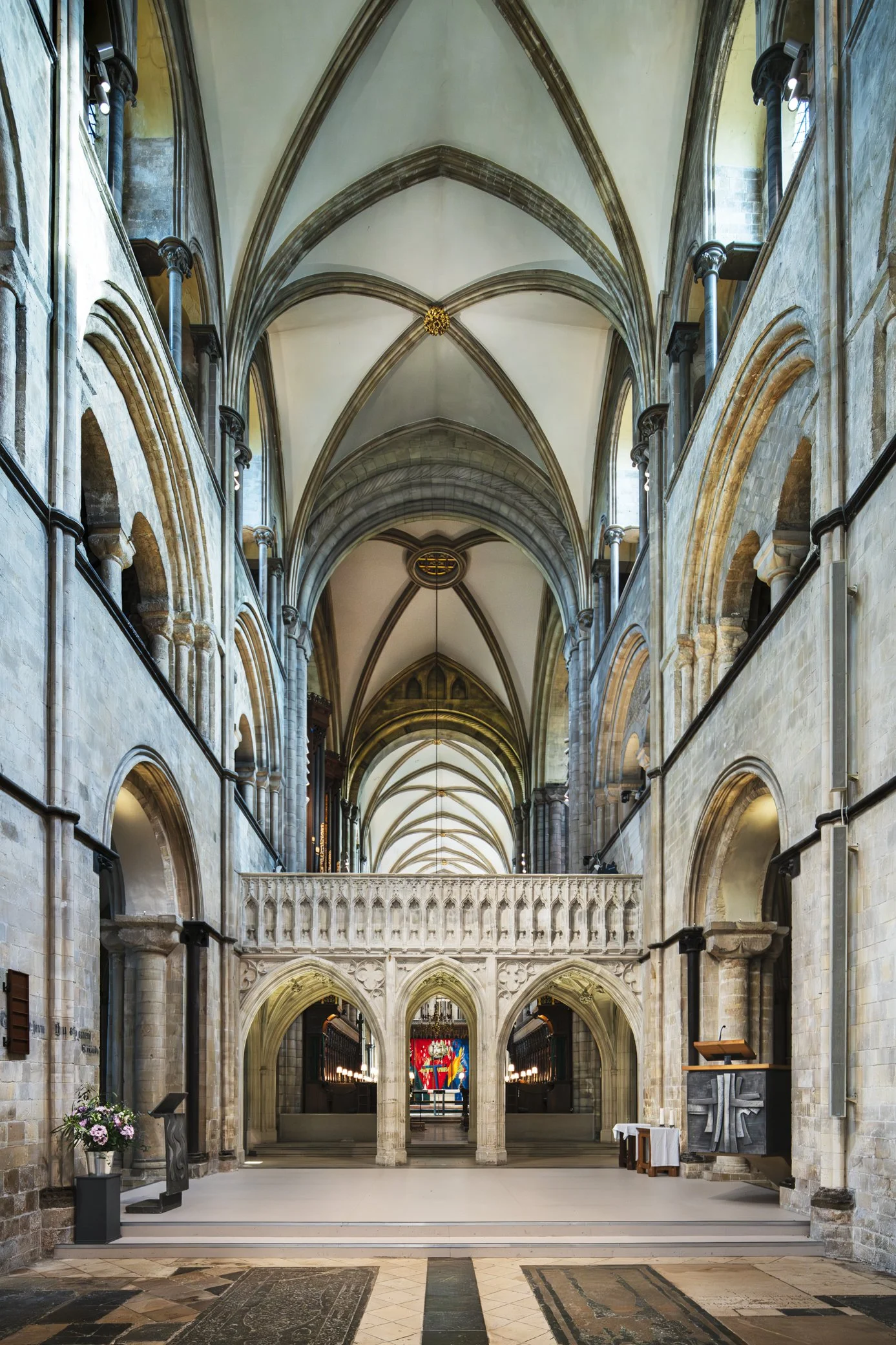 The 14th Century Arundel Screen.