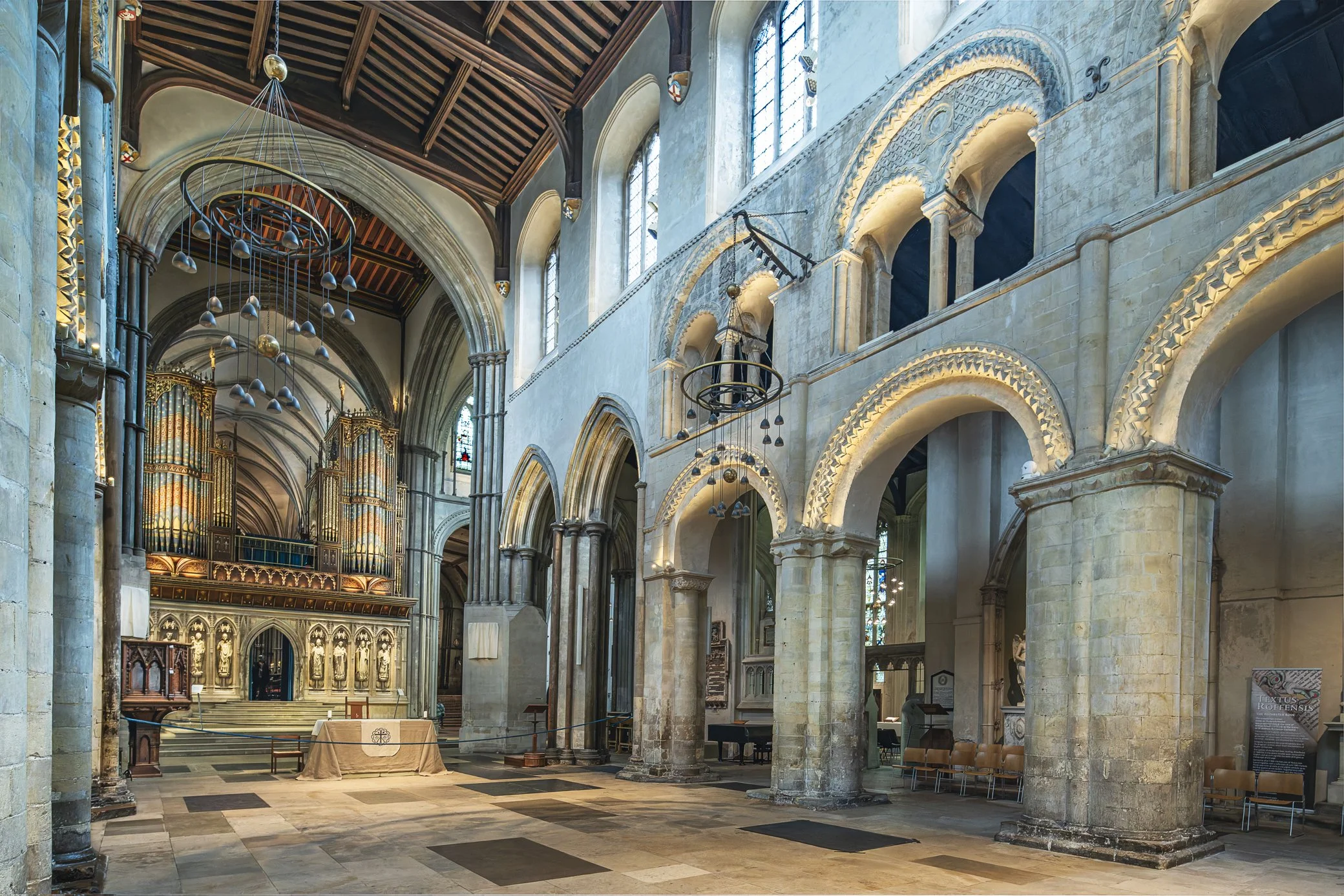 The Nave and Triforium.