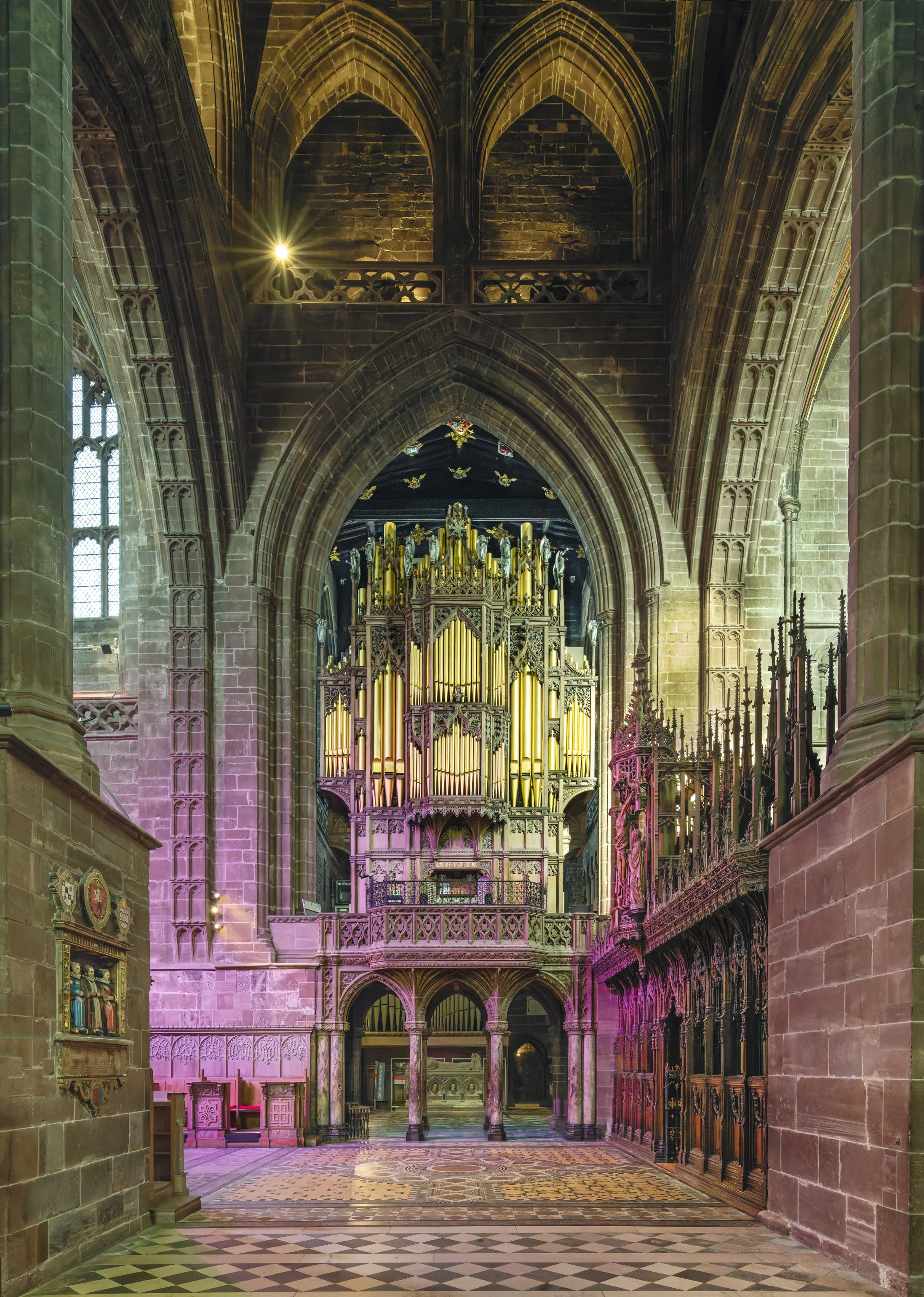 The North Transept and Cathedral Organ.
