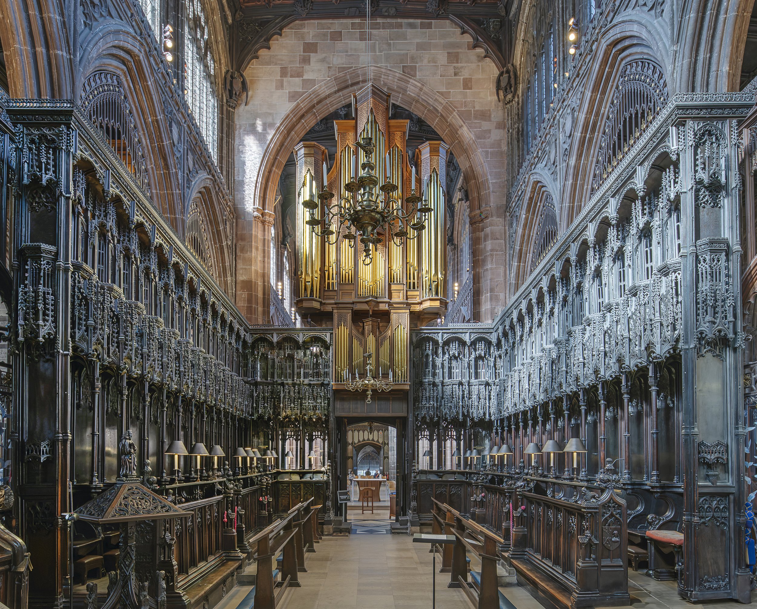 The Choir, Looking West.
