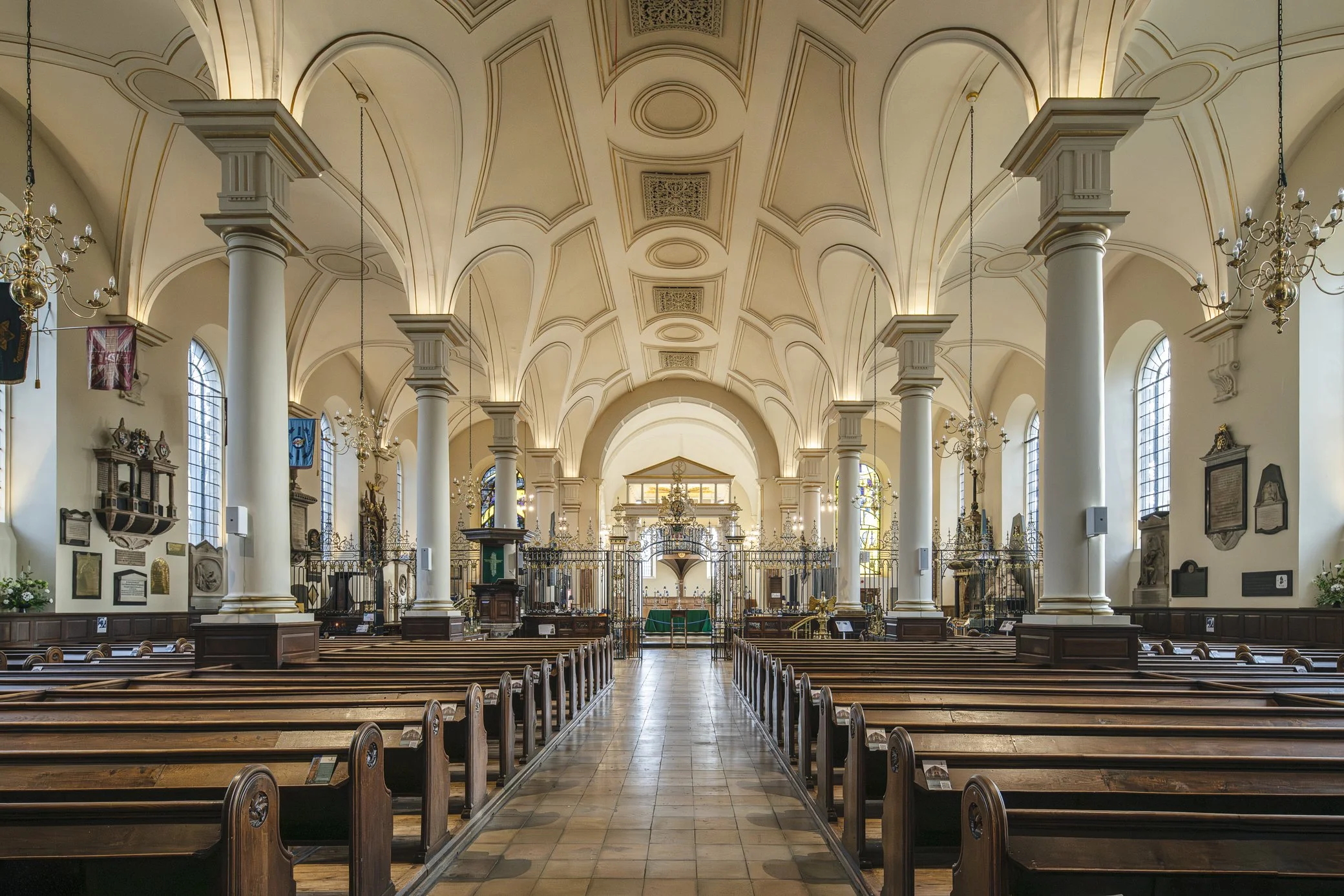 A View Through the Nave.