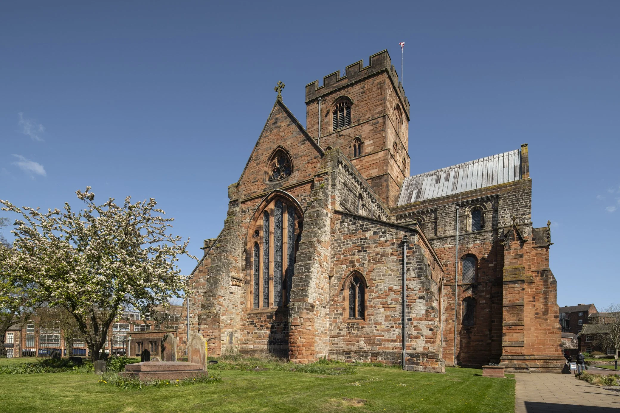 The Cathedral Seen From the West.