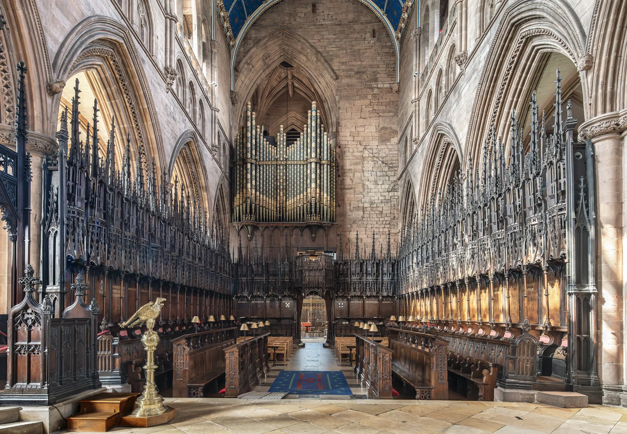 The Very Impressive Choir and Stalls.