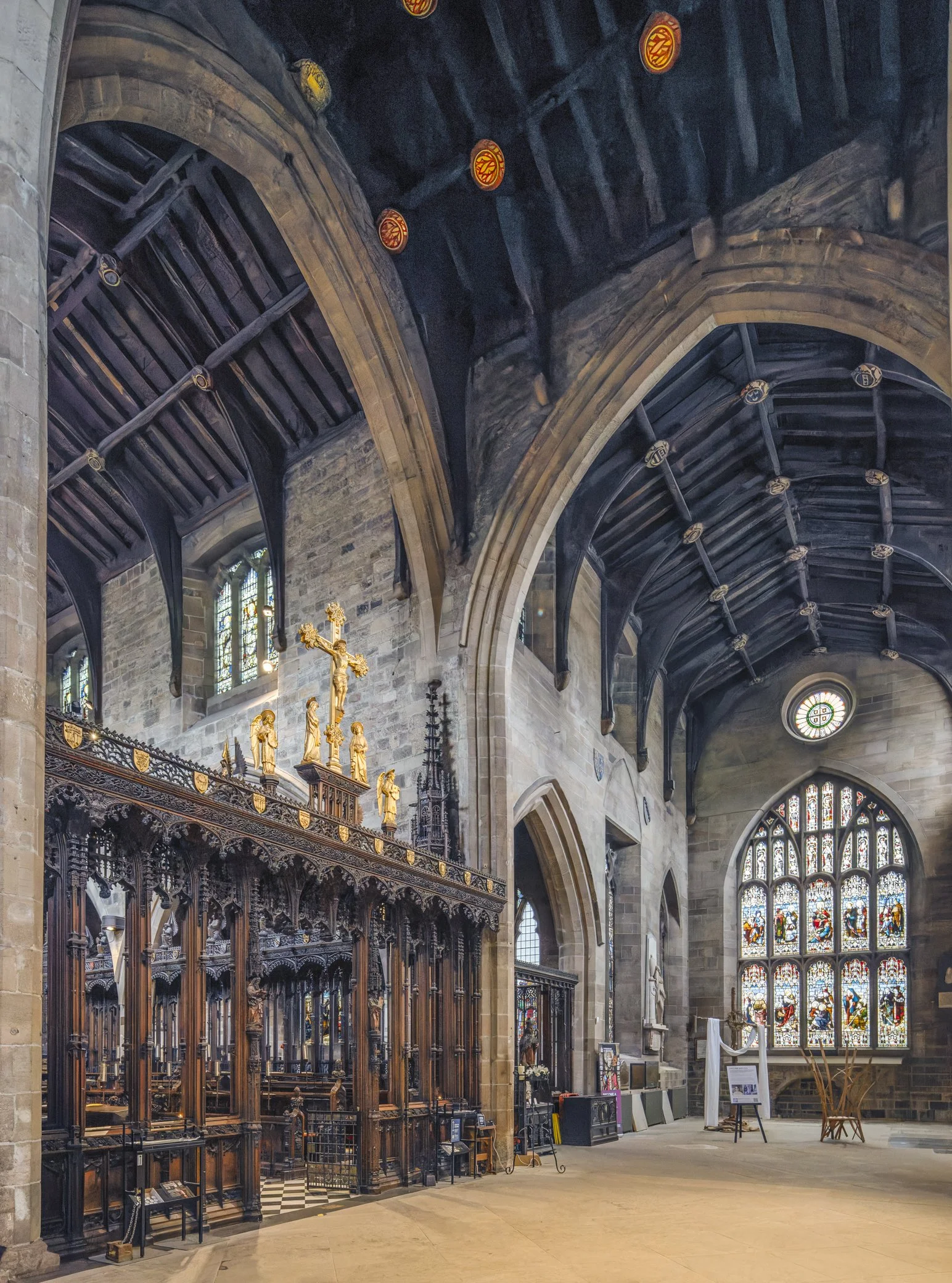 The Crossing and South Transept.