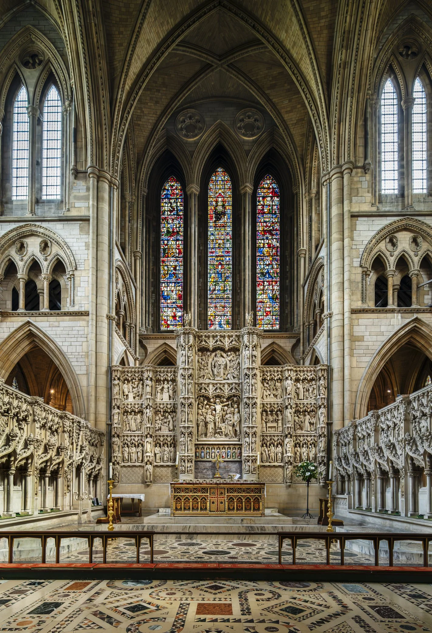 The High Altar and Reredos.