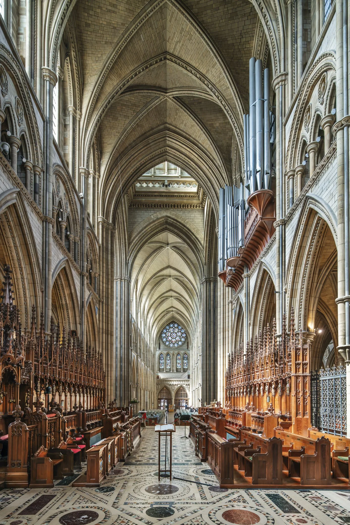 A View Through the Choir.