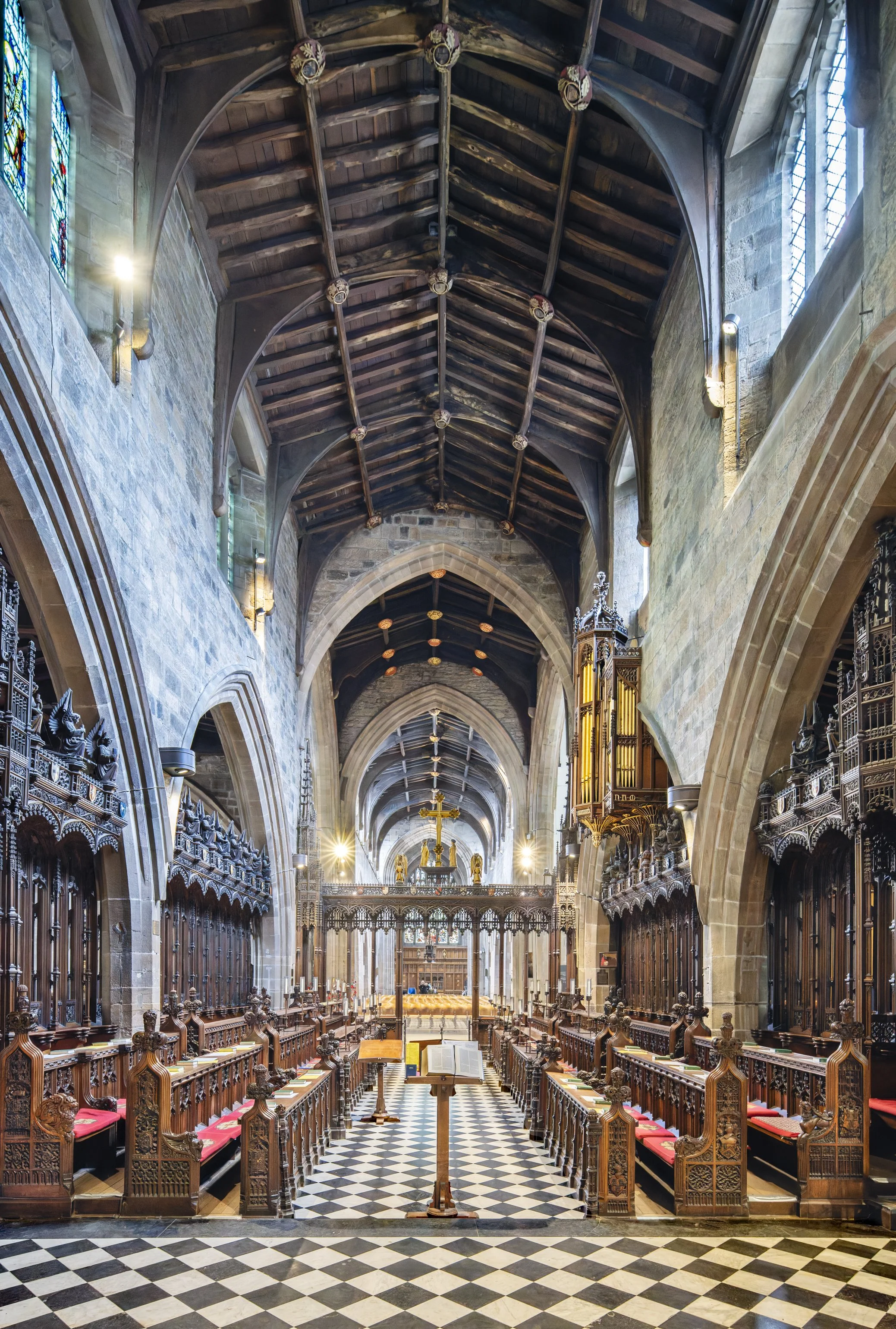 A View Through the Choir.