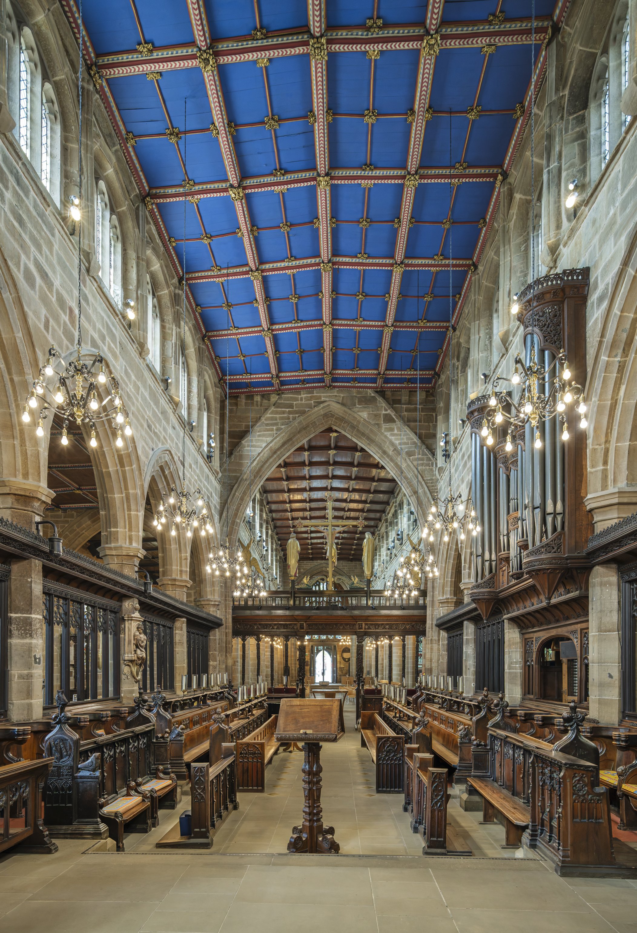 The Choir and Choir Stalls.