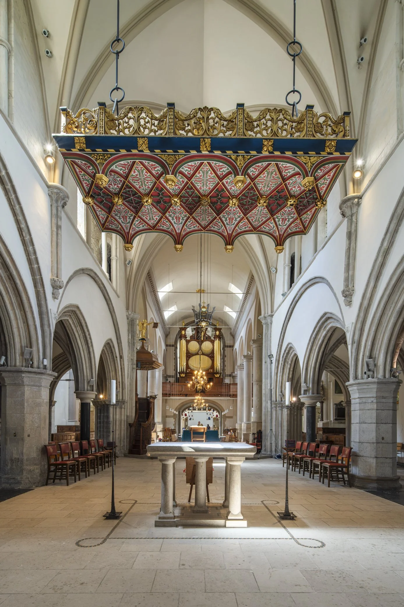 Looking From St Thomas' Chapel.