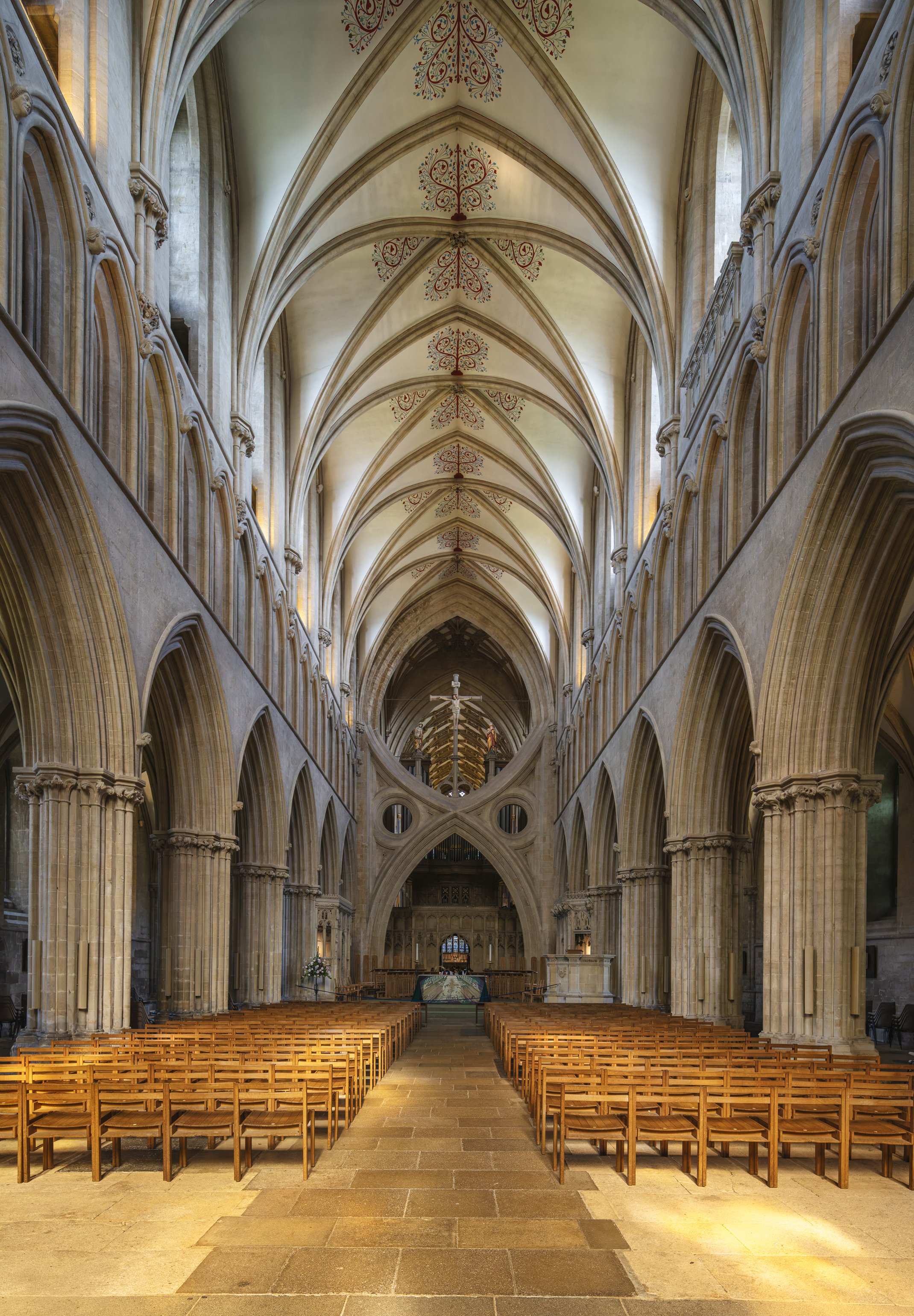 The Glorious Nave Looking West to East.