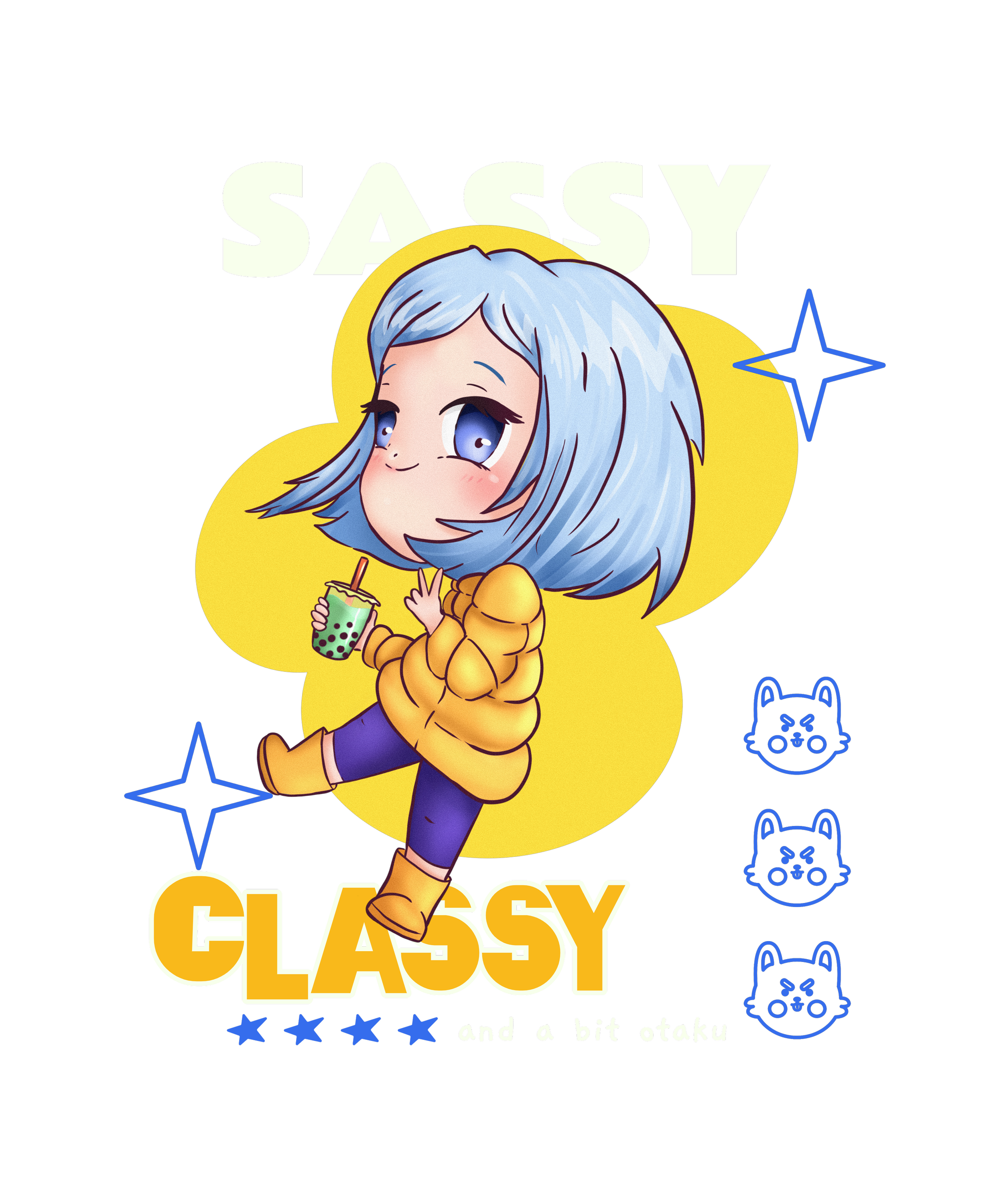 Sassy, Classy, and a Bit Otaku