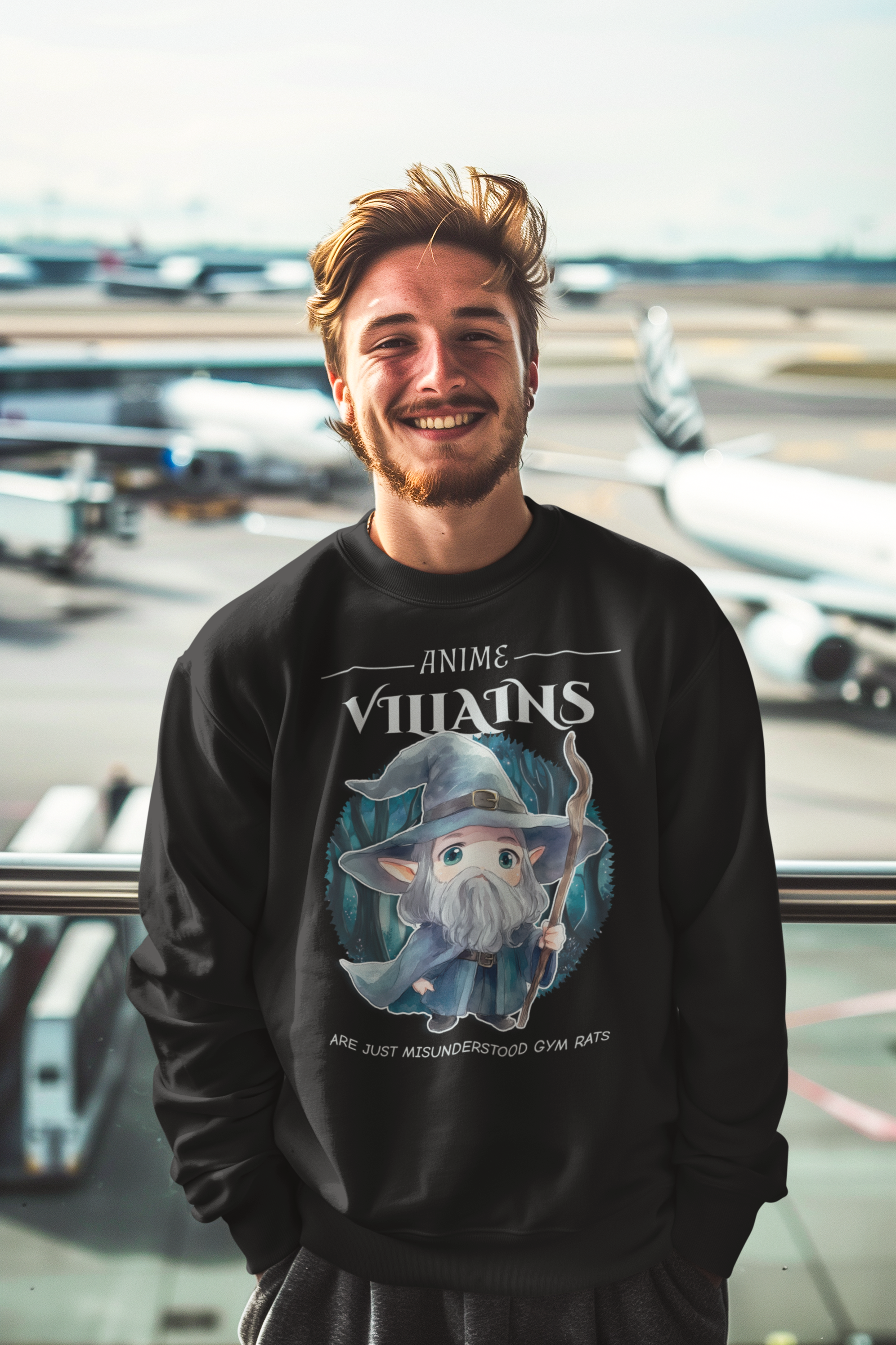 ai-created-mockup-of-a-smiling-man-wearing-a-sweatshirt-at-an-airport-m40551.png