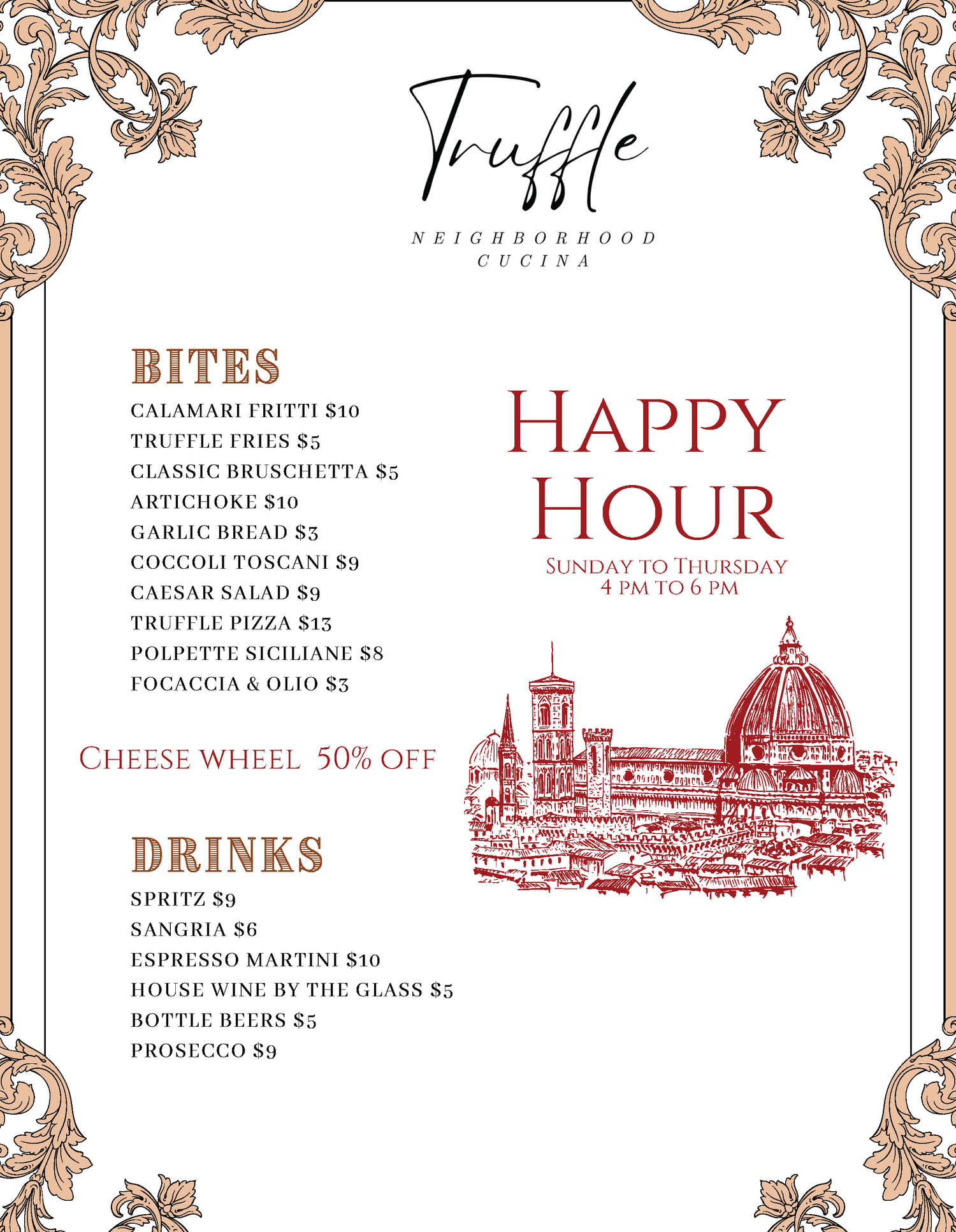 North Park San Diego & Happy Hour & Truffle Neighborhood Cucina