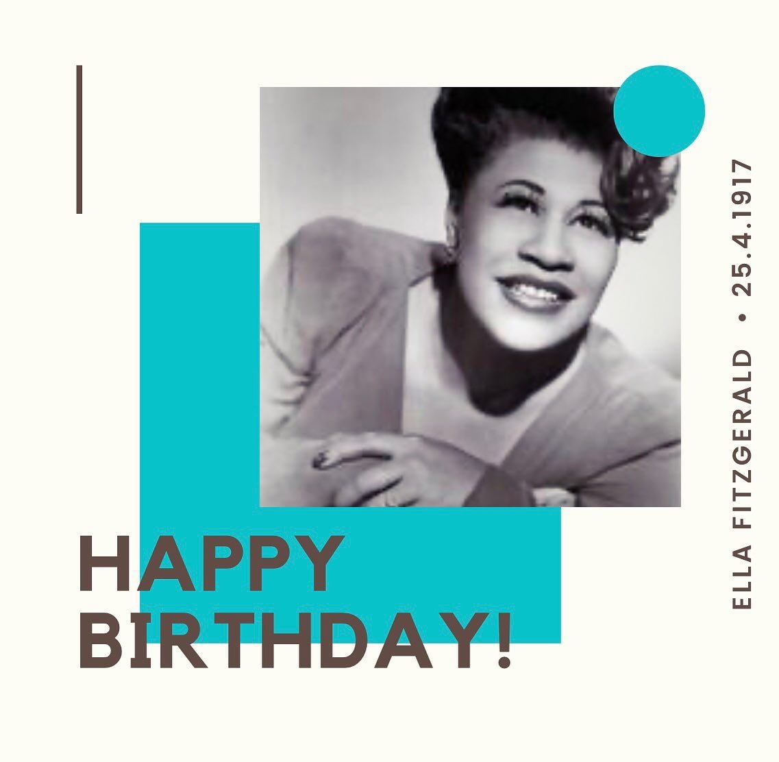 Happy Birthday to the incomparable Ella Fitzgerald 🎉 

📚 Did you know?

She was discovered in an amateur talent contest at the Apollo Theatre in 1934 - after originally planning on dancing, she decided last minute to change her act and sing. She wo