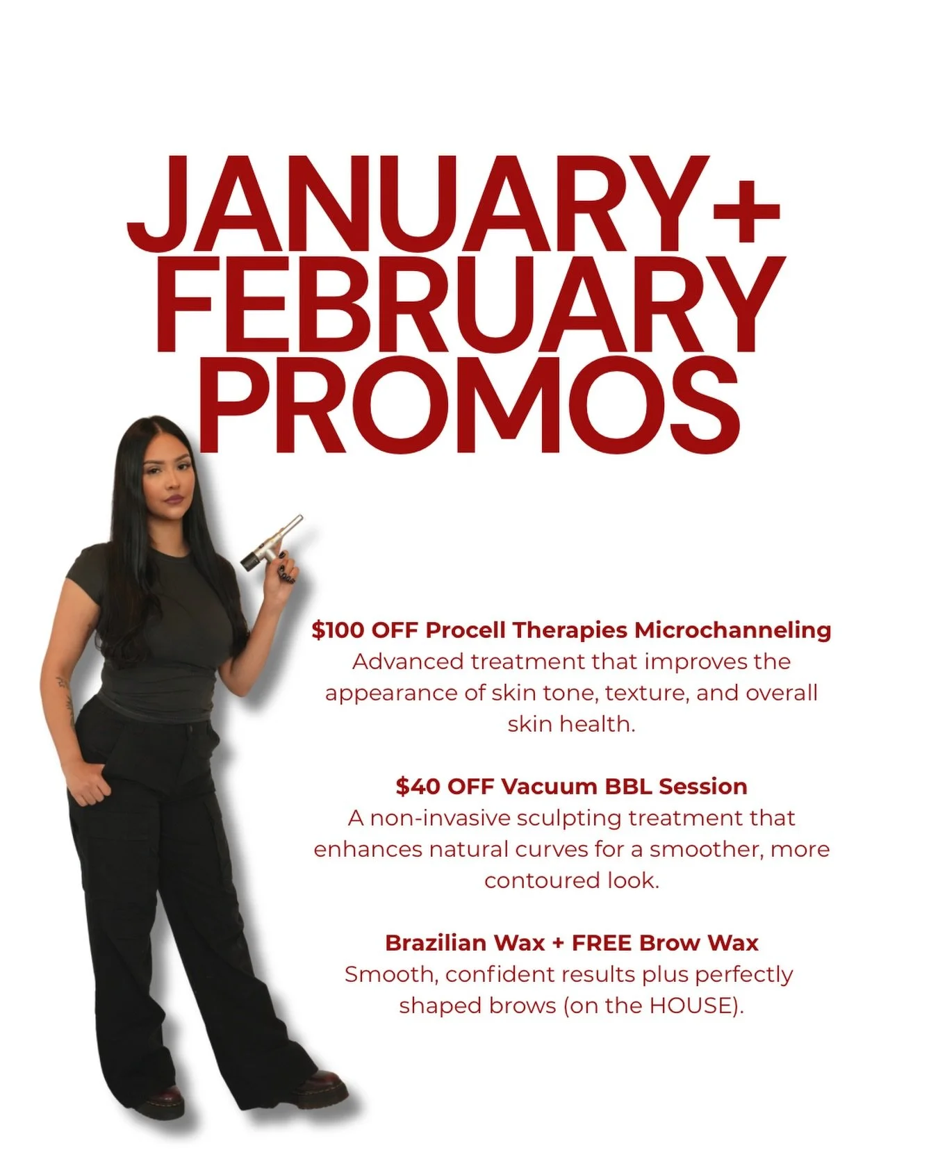 New Year, New PROMOS🤩

Make 2026 your self care year! 

#selfcareisnotselfish #esthetician #mnesthetician #mnestheticianandlashartist #lash #lasheslasheslashes #mnlashtech