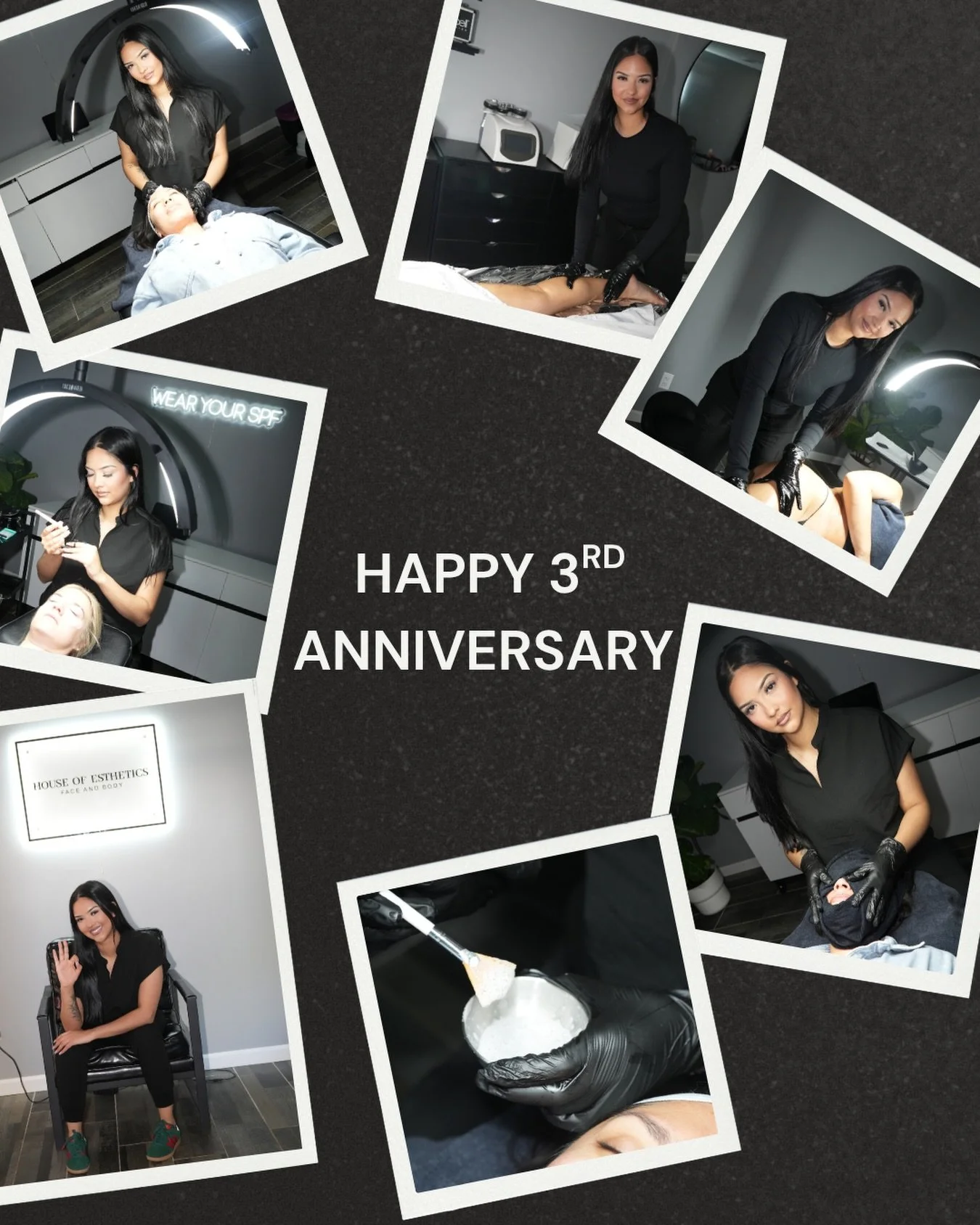 3 years of HOUSE OF ESTHETICS🖤

Three years ago, I took a leap of faith and created HOUSE OF ESTHETICS with a vision to build more than just a beauty studio. I wanted to create a space where people could feel confident, comfortable, cared for, and t