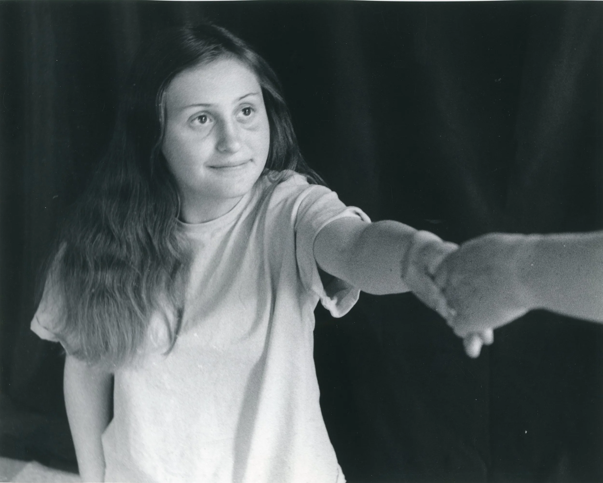 A child's love [Ilford fibre based matt paper 10 x 8 inch]