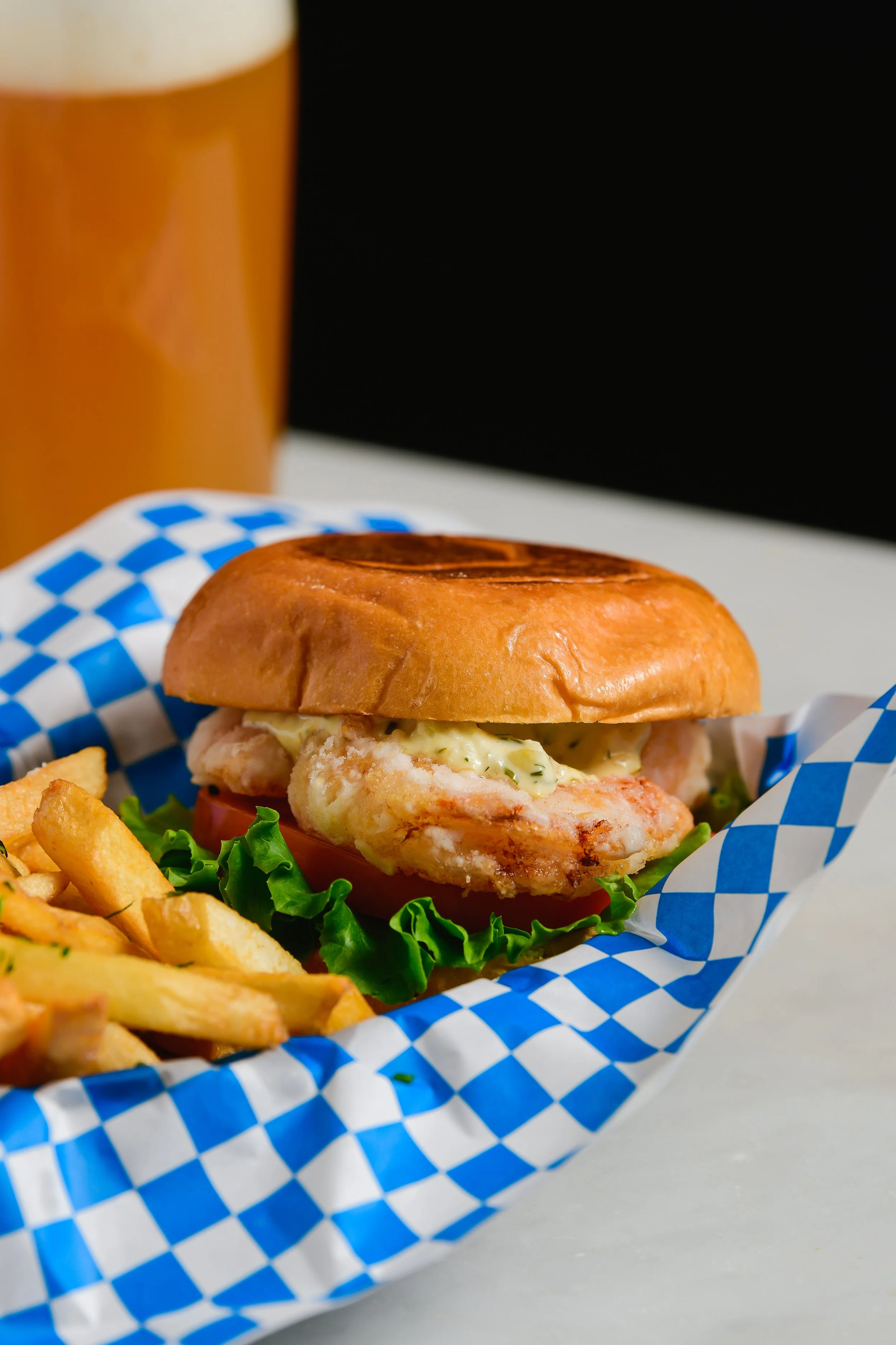 Fried Shrimp Sandwich