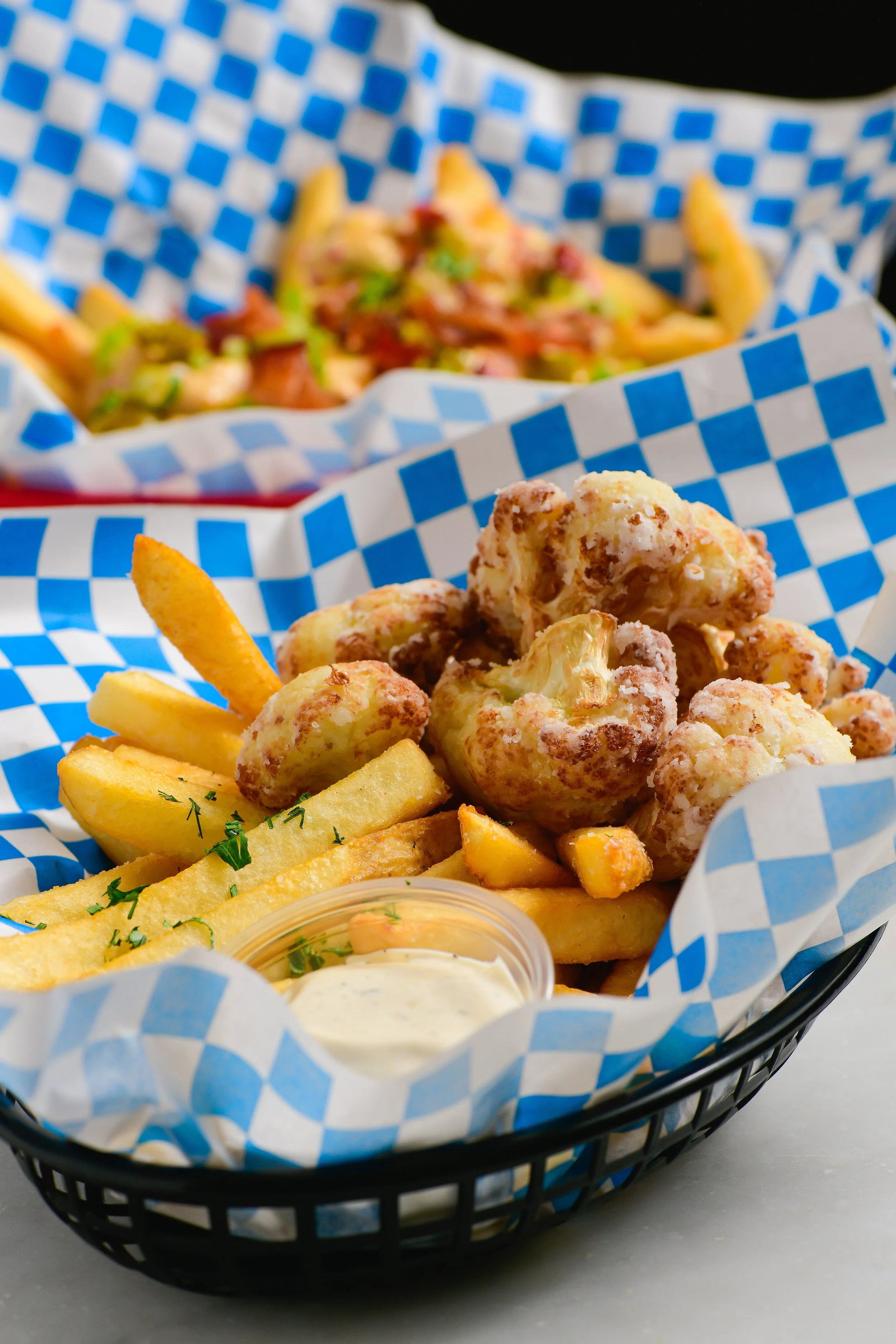 Fried Cauliflower Basket