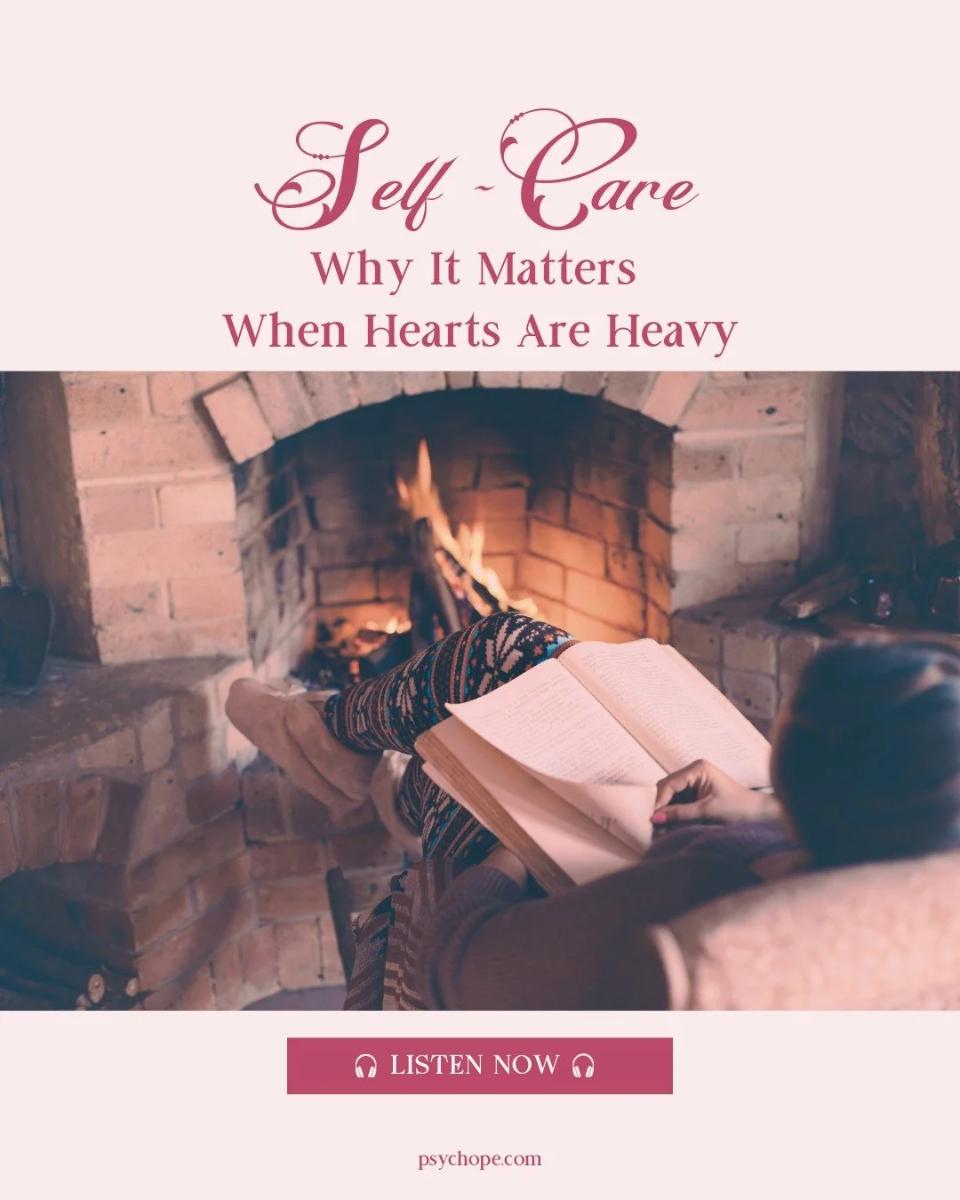 If your heart has been feeling heavy lately, you are not alone.

When the hard updates never seem to stop, self-care can start to feel optional, or even selfish. It can show up in the little ways. Like, doomscrolling when you need to rest, sleeping p