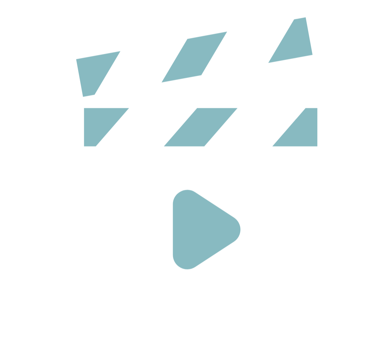 Creative content production icon representing photography, video production, storytelling, and branded content creation.