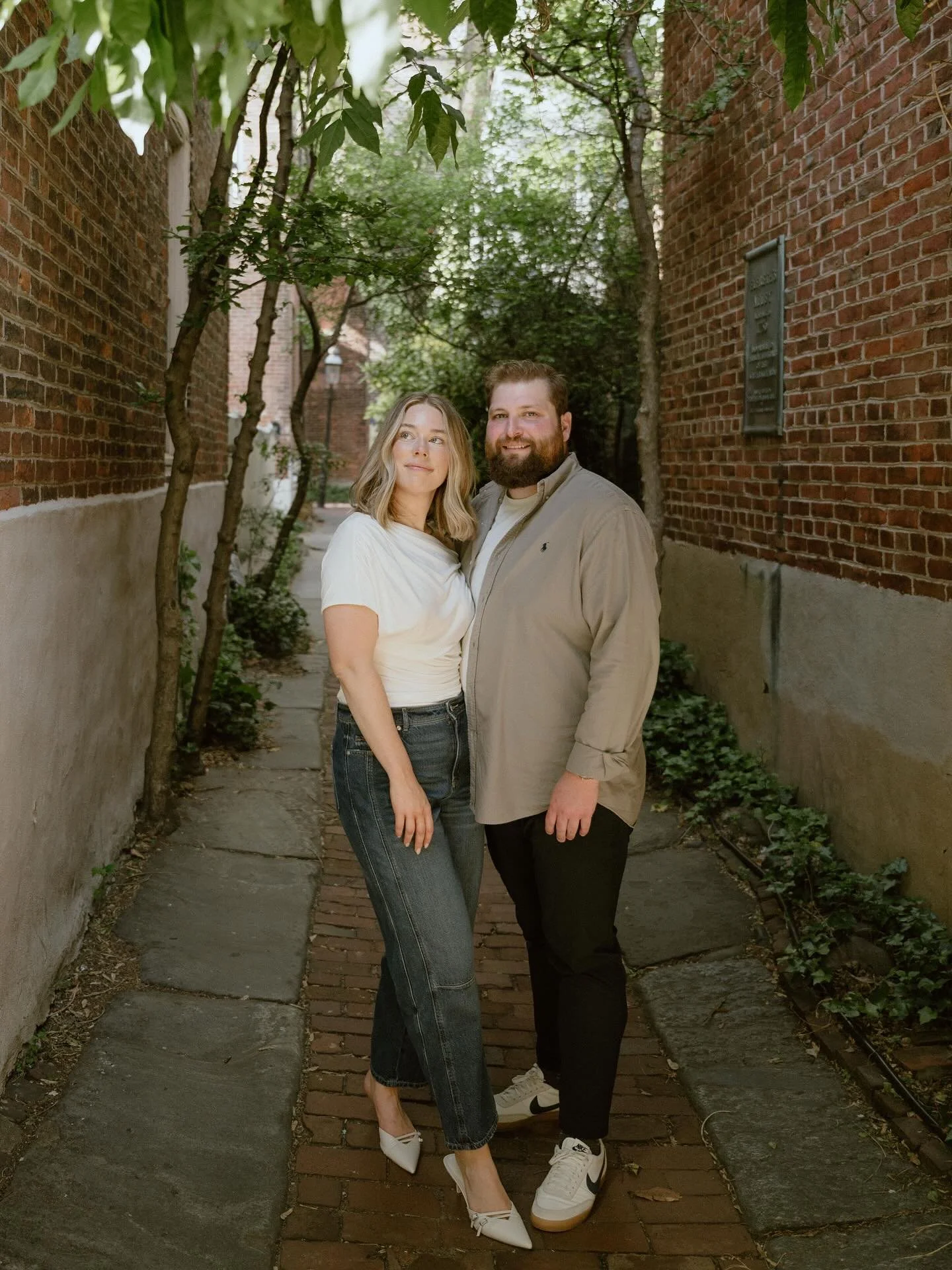 Happy wedding month to Megan &amp; Grant! So excited to celebrate all the love with you both!! 

#phillyphilly #phillyengagementphotographer #phillyweddingphotographers #paweddingphotographer #phillypa