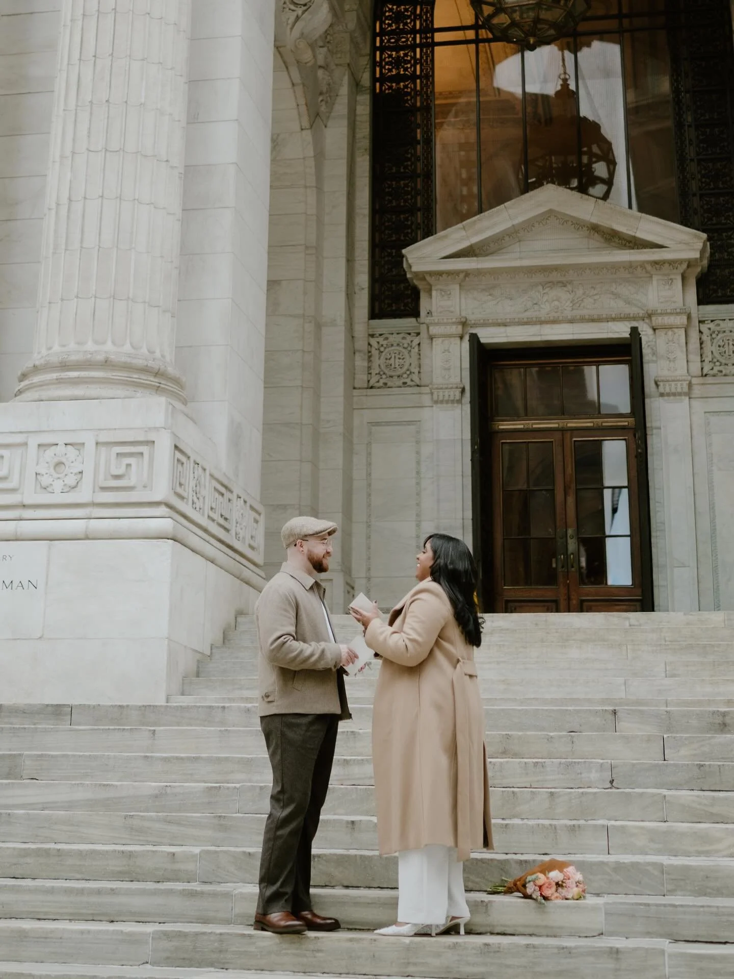 Little moments of love with Nate &amp; Yasser captured at the New York Public Library this November. 

#newyorkpubliclibrary #midtownmanhattan #newyorkweddingphotographers
